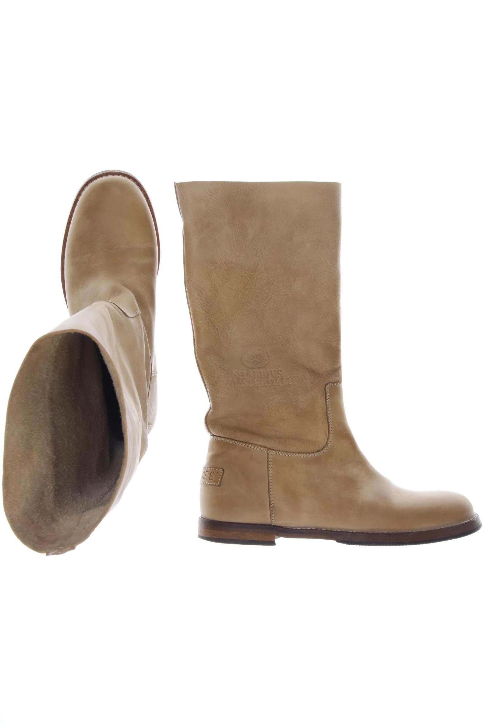 

Shabbies Amsterdam Damen Stiefel, beige, Gr. 36