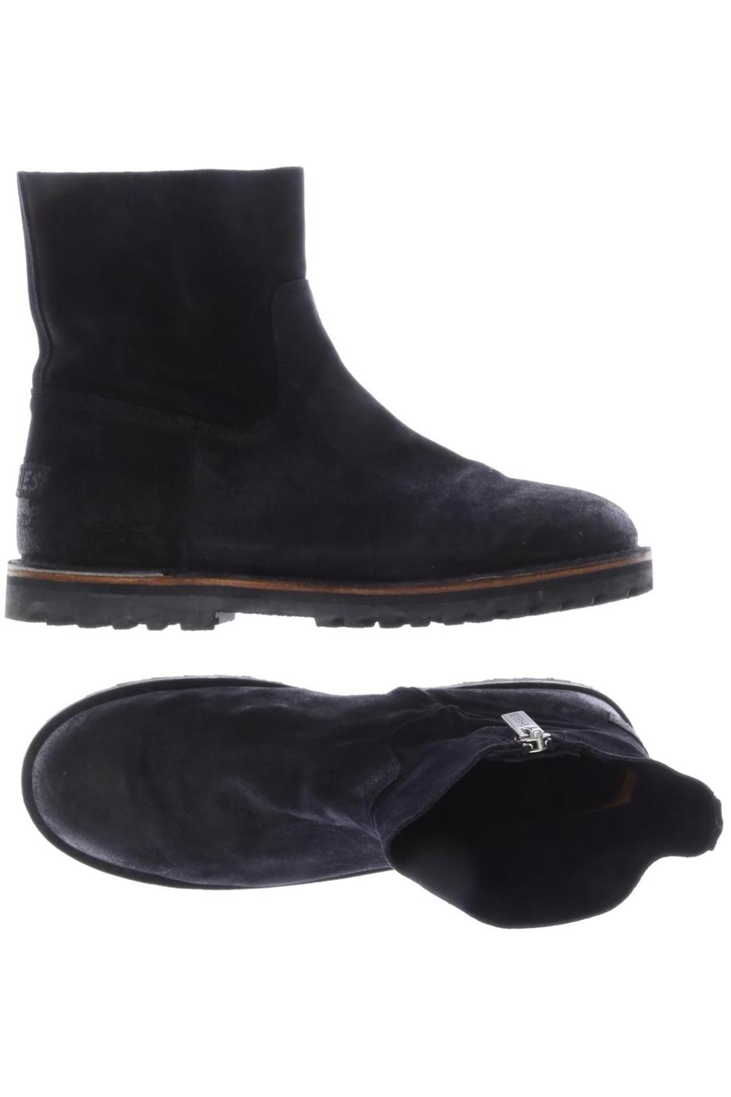 

Shabbies Amsterdam Damen Stiefelette, schwarz, Gr. 42