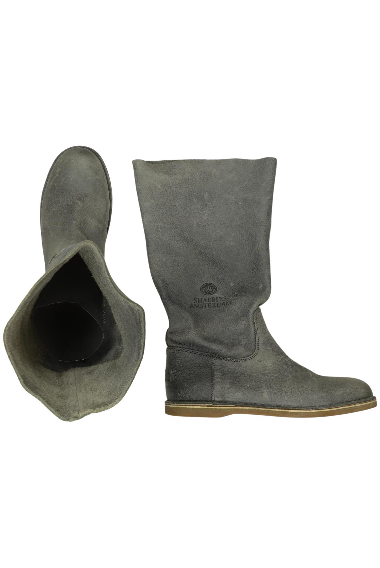 

Shabbies Amsterdam Damen Stiefelette, grau, Gr. 40
