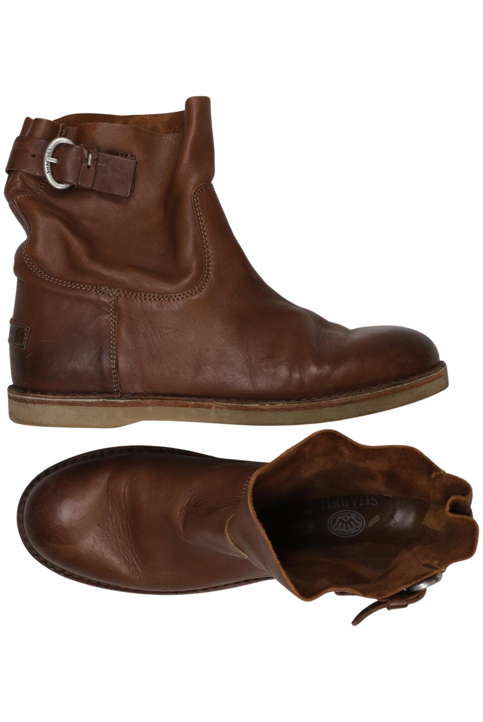 

Shabbies Amsterdam Damen Stiefelette, braun, Gr. 42