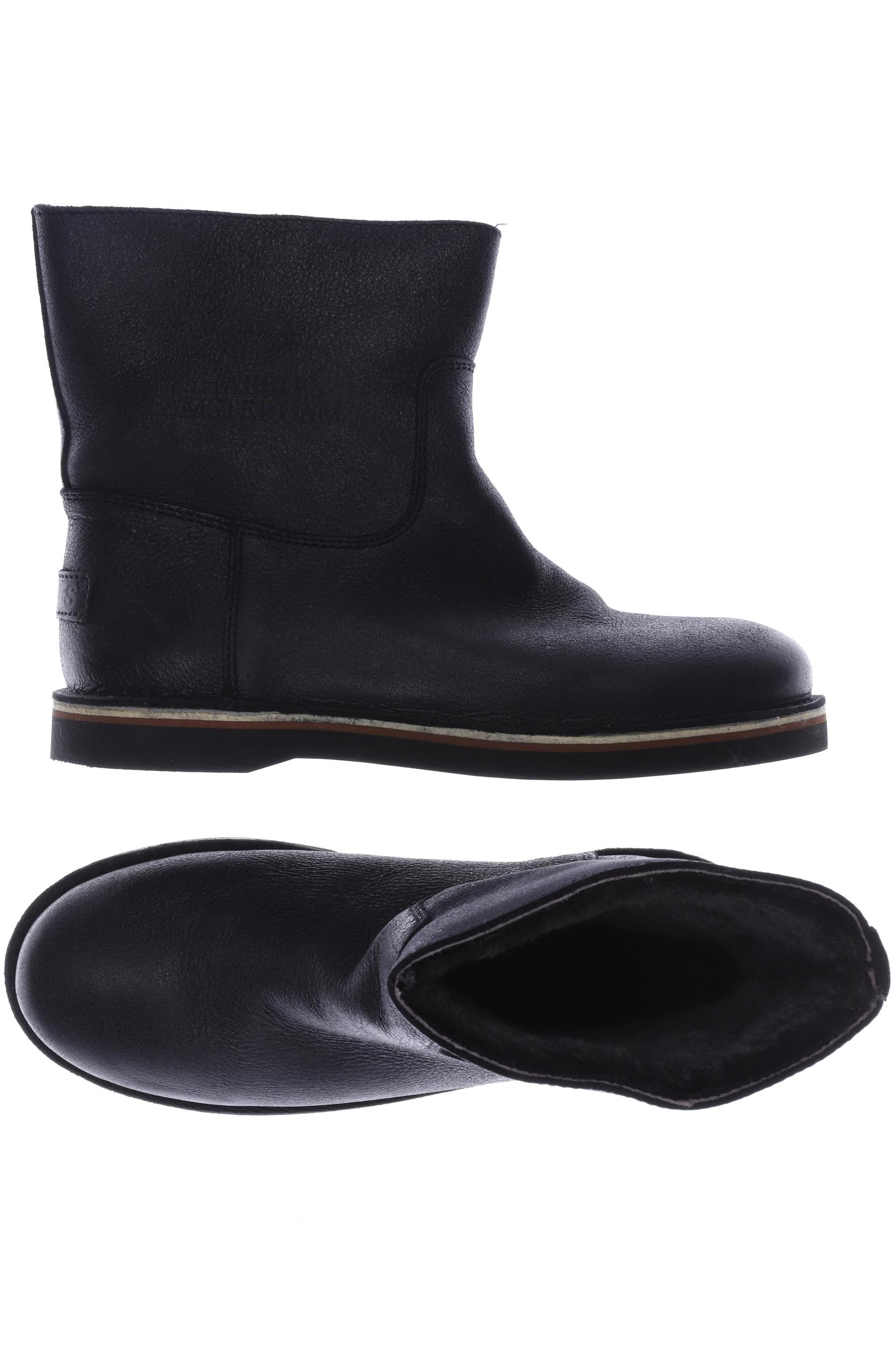 

Shabbies Amsterdam Damen Stiefelette, schwarz