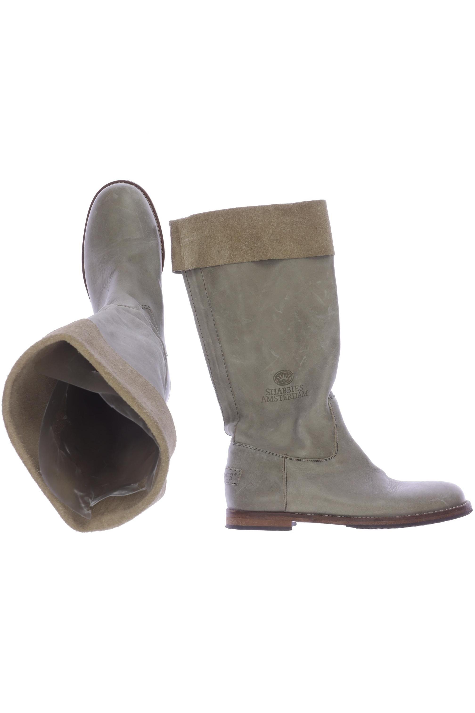 

Shabbies Amsterdam Damen Stiefel, hellgrün, Gr. 39