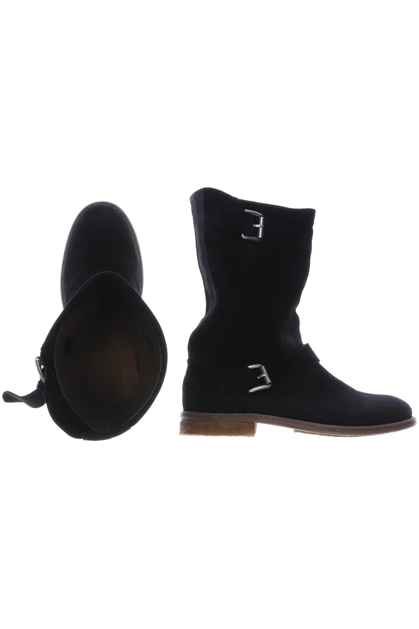 

Shabbies Amsterdam Damen Stiefel, schwarz, Gr. 39