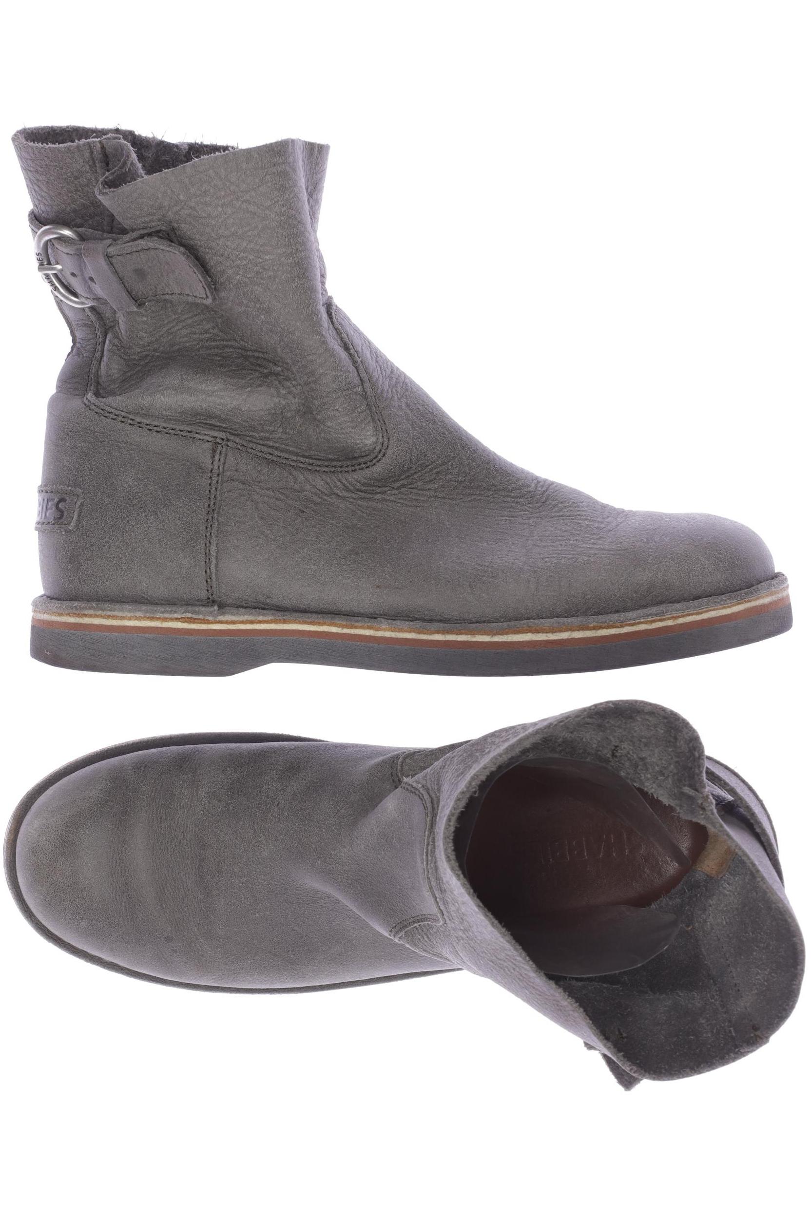 

Shabbies Amsterdam Damen Stiefelette, grau