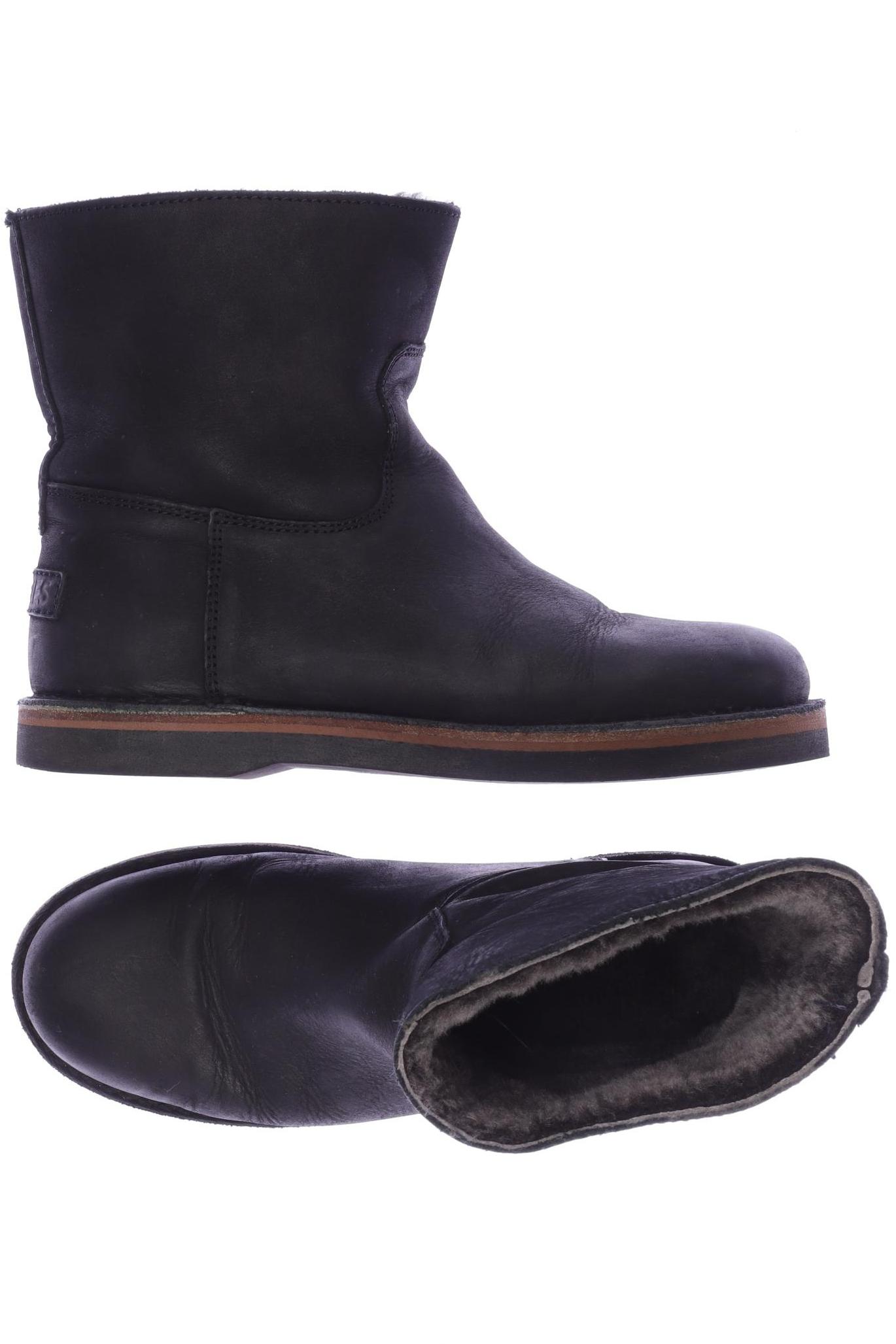 

Shabbies Amsterdam Damen Stiefelette, schwarz, Gr. 38