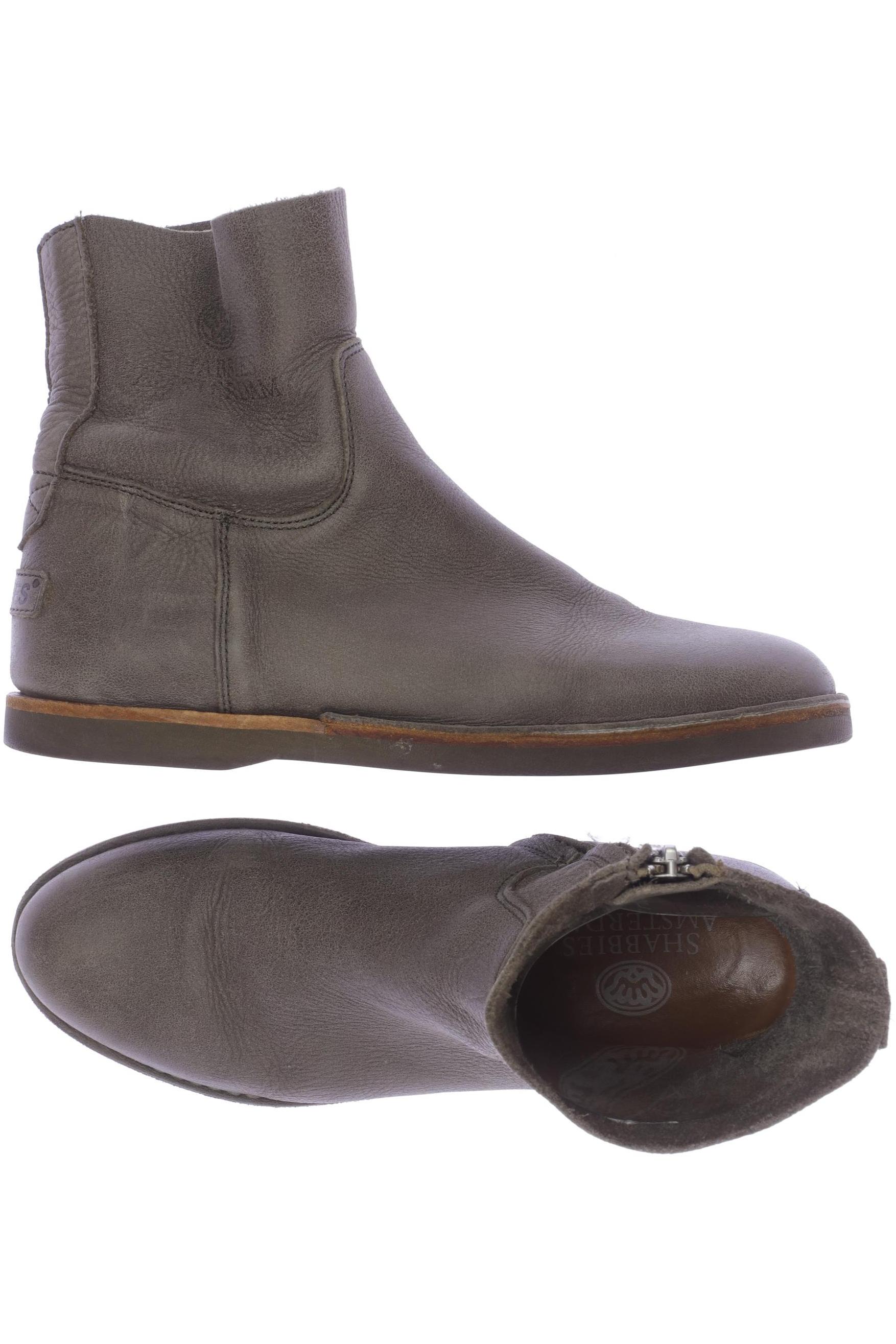 

Shabbies Amsterdam Damen Stiefelette, grün, Gr. 40