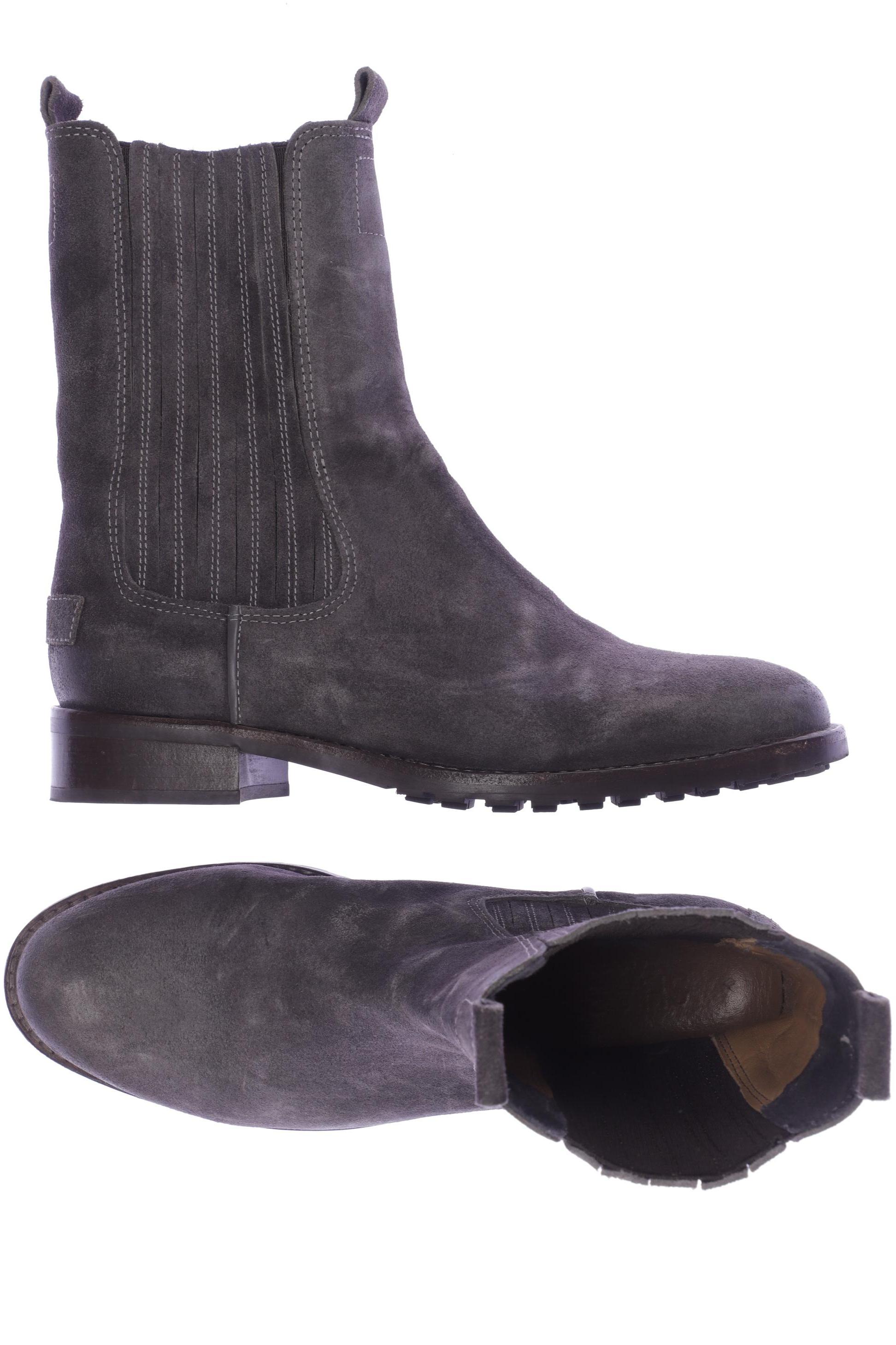 

Shabbies Amsterdam Damen Stiefelette, grau, Gr. 39