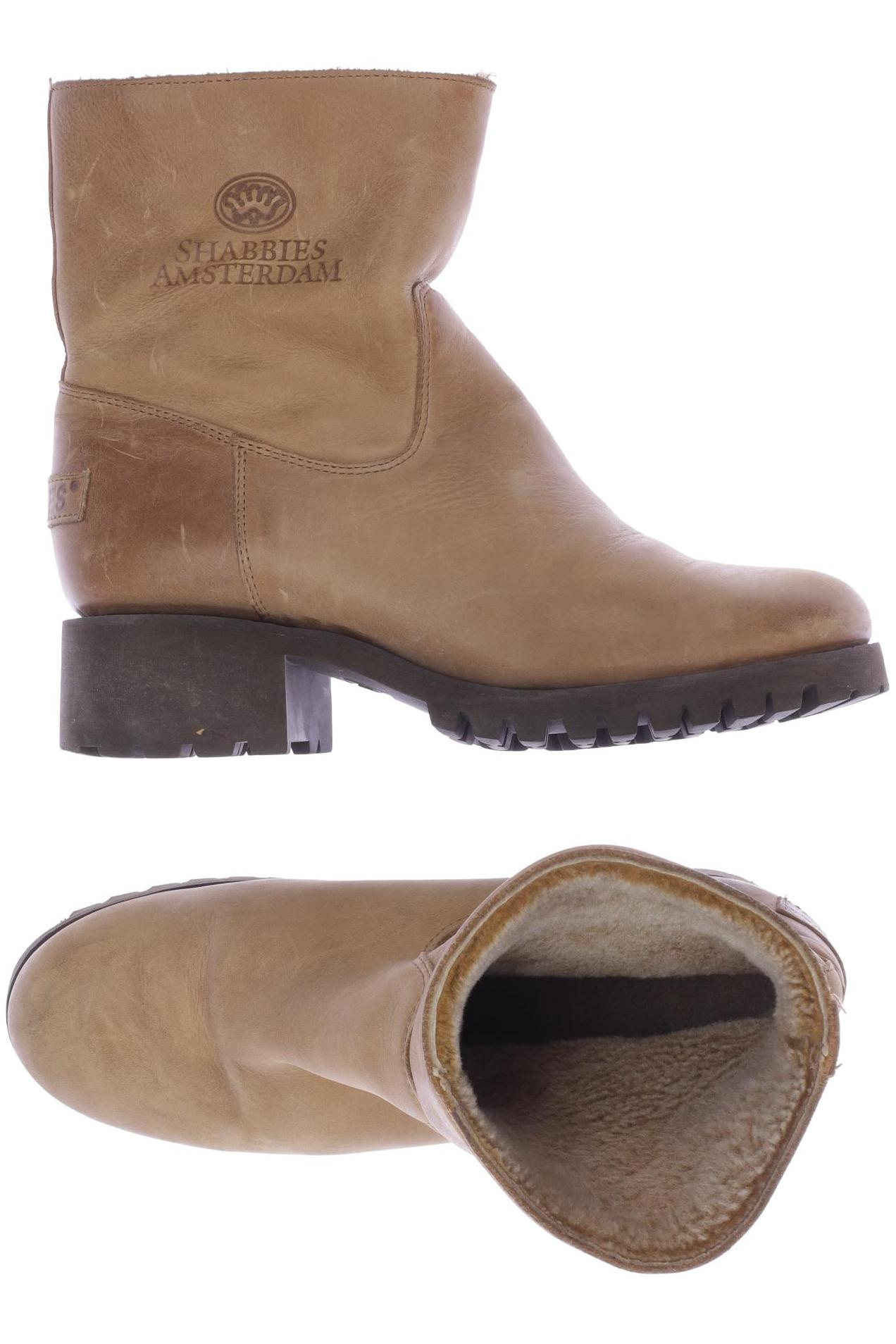 

Shabbies Amsterdam Damen Stiefelette, braun, Gr. 38