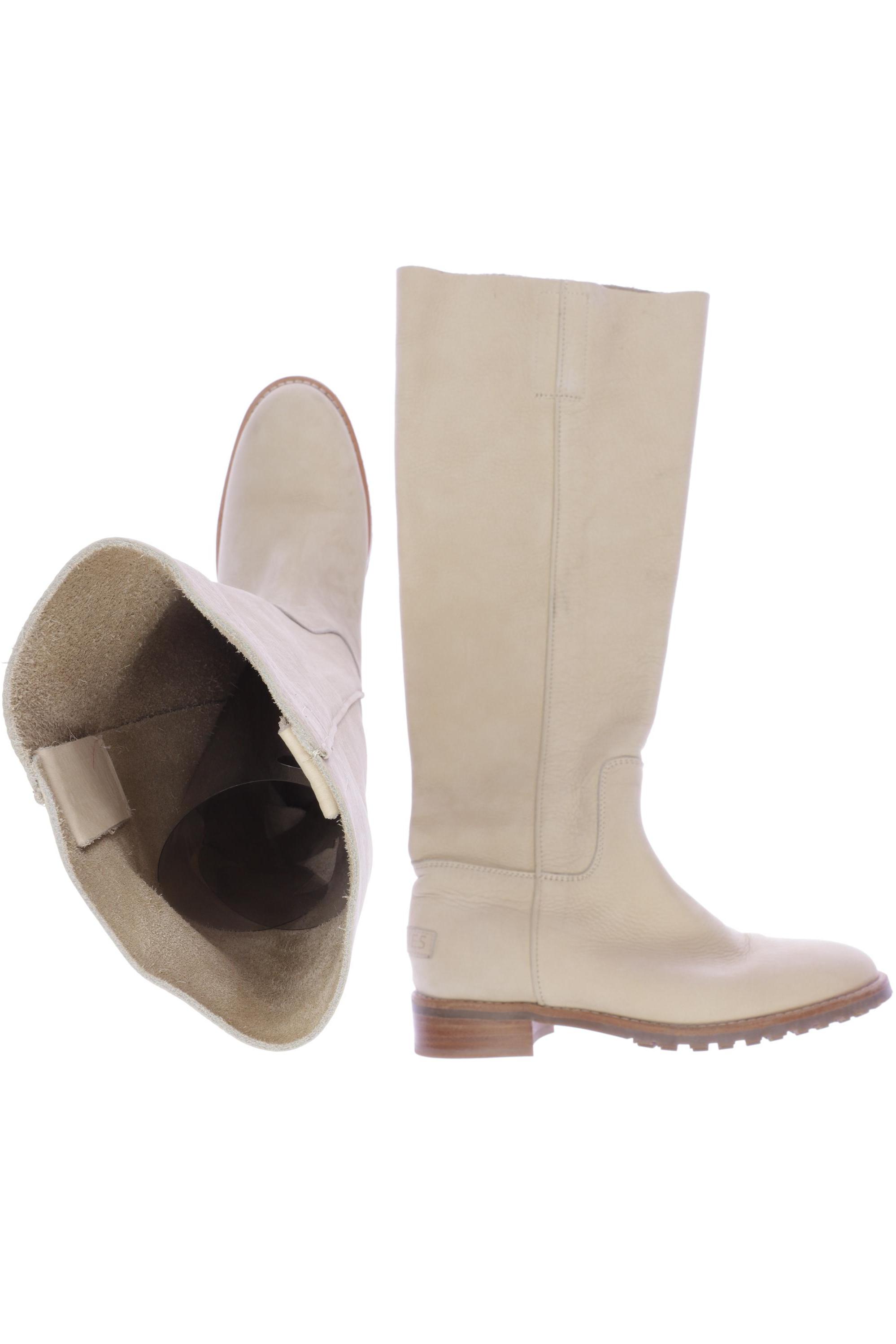 

Shabbies Amsterdam Damen Stiefel, beige, Gr. 39