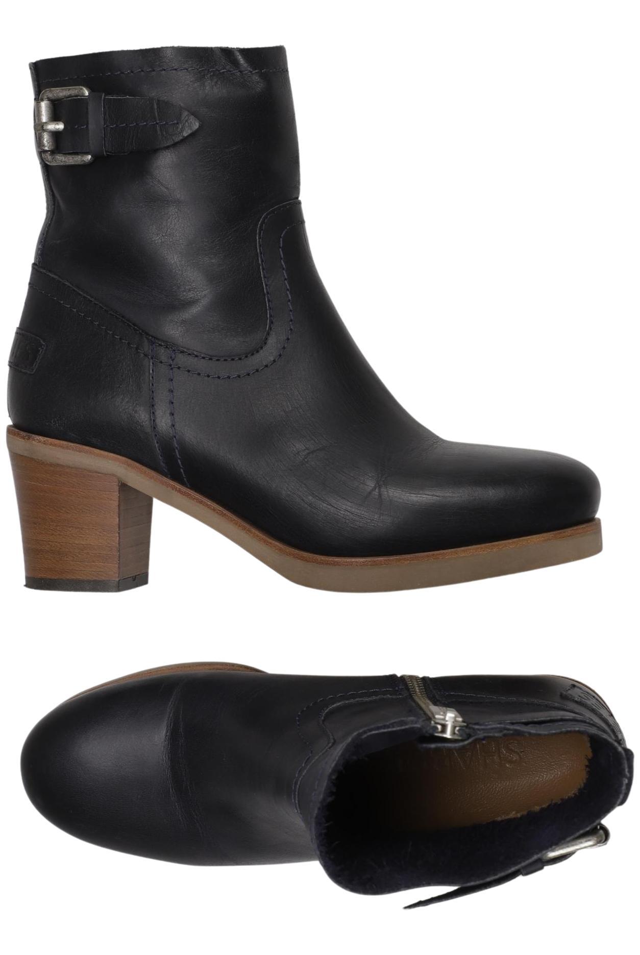 

Shabbies Amsterdam Damen Stiefelette, marineblau, Gr. 37