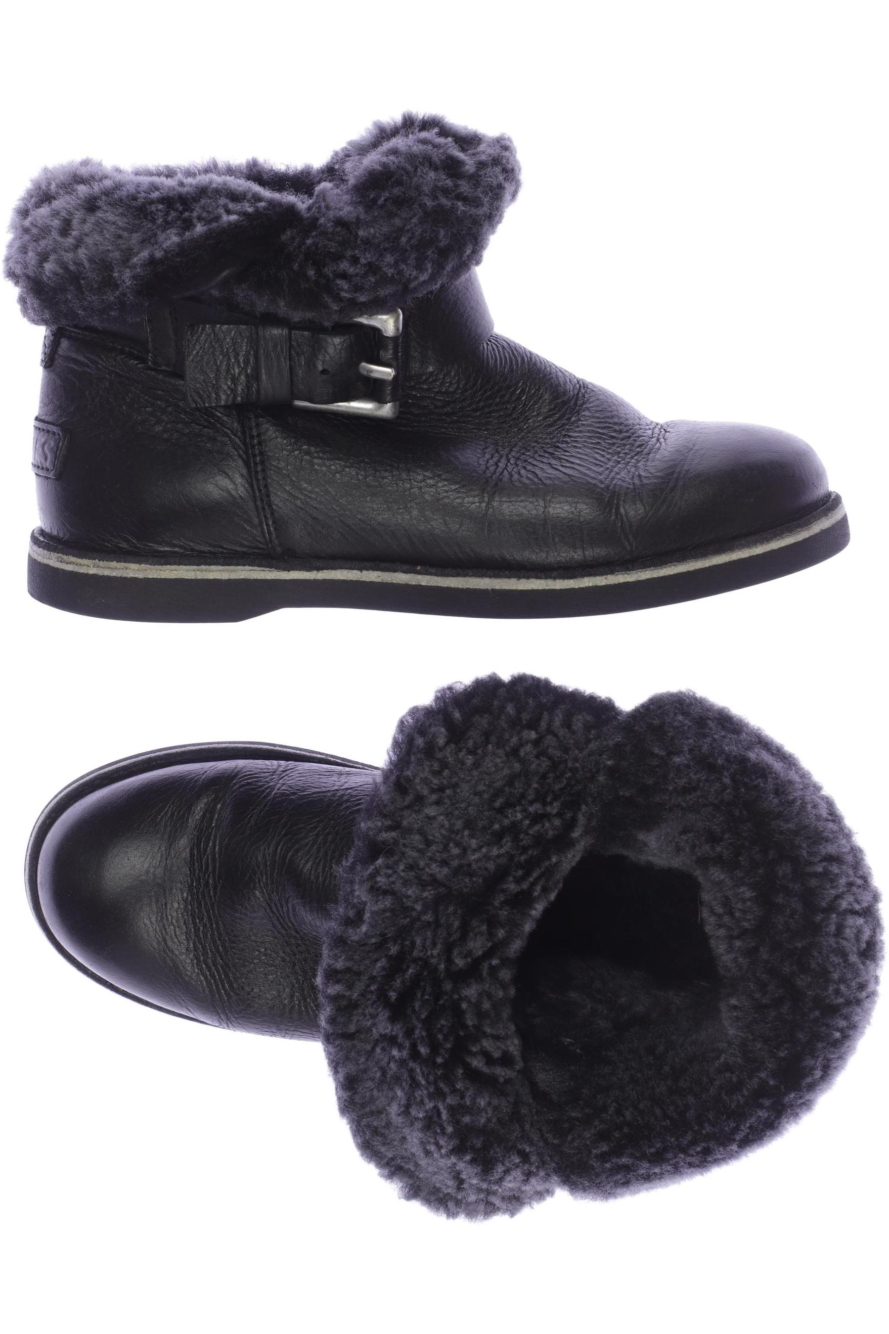 

Shabbies Amsterdam Damen Stiefelette, schwarz, Gr. 37