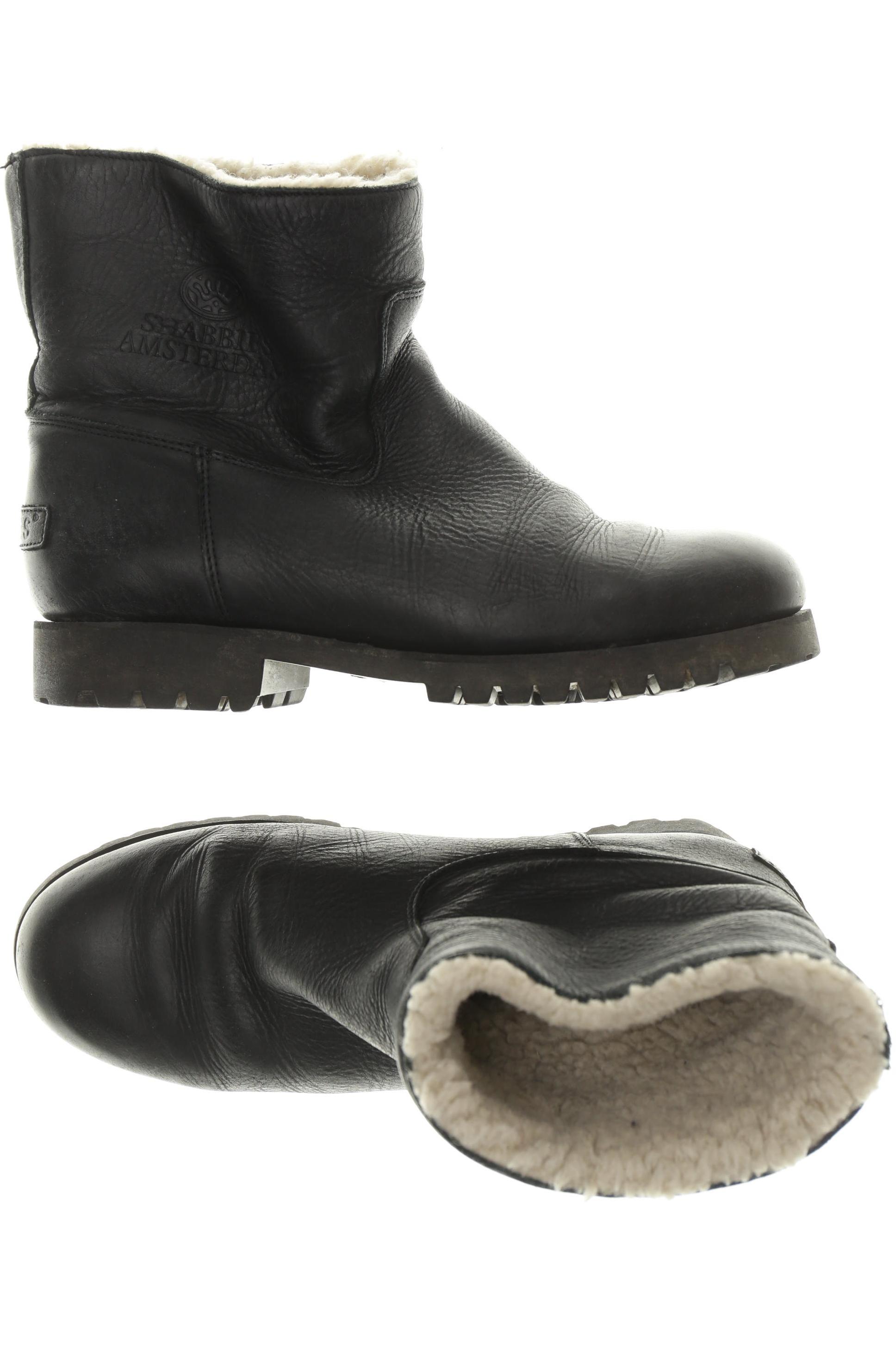 

Shabbies Amsterdam Damen Stiefelette, schwarz, Gr. 38