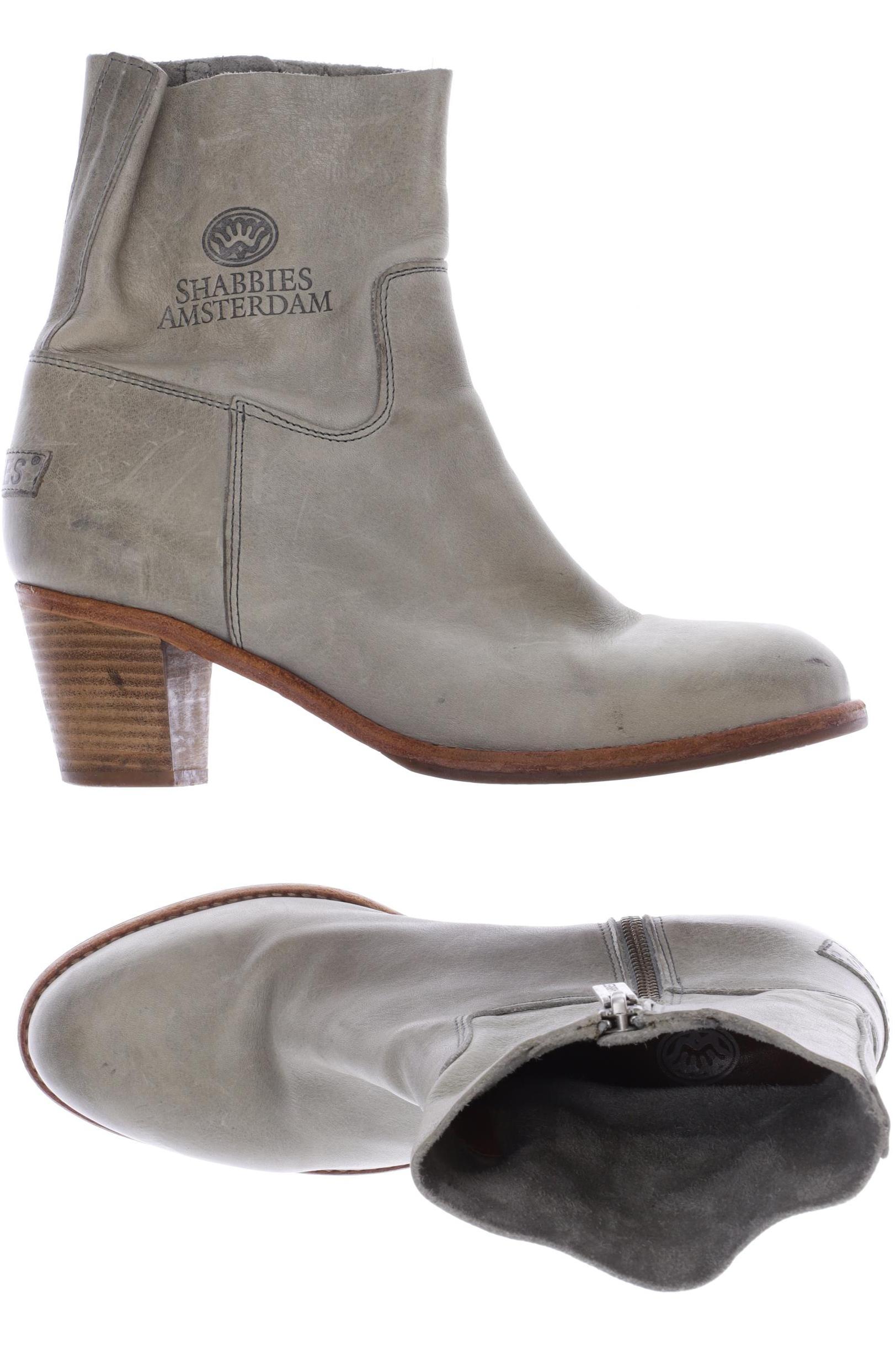 

Shabbies Amsterdam Damen Stiefelette, grau, Gr. 40