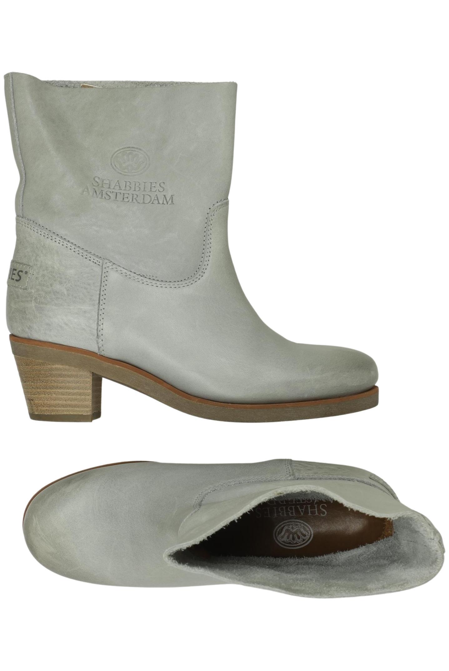 

Shabbies Amsterdam Damen Stiefelette, grau, Gr. 36