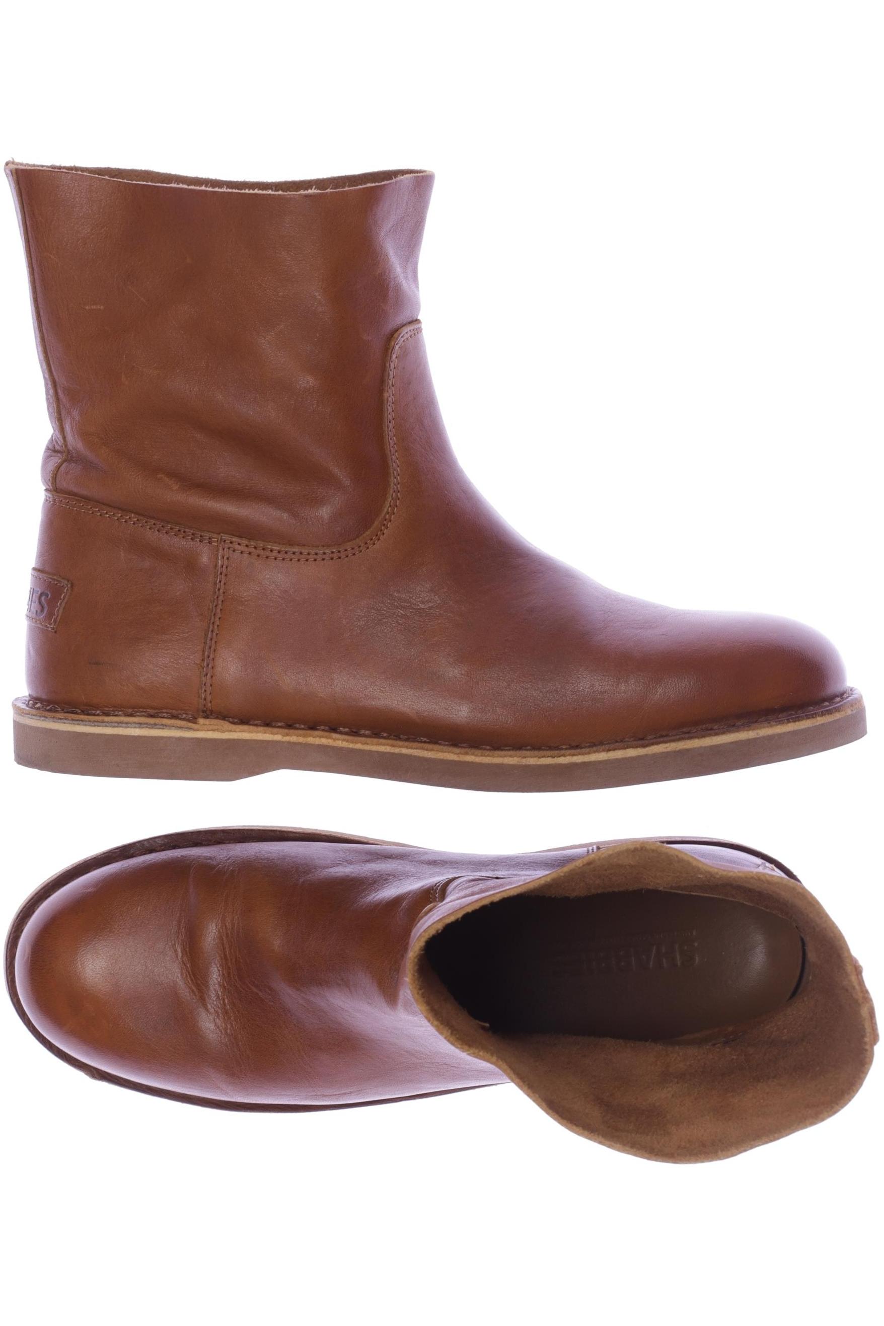 

Shabbies Amsterdam Damen Stiefelette, braun, Gr. 40