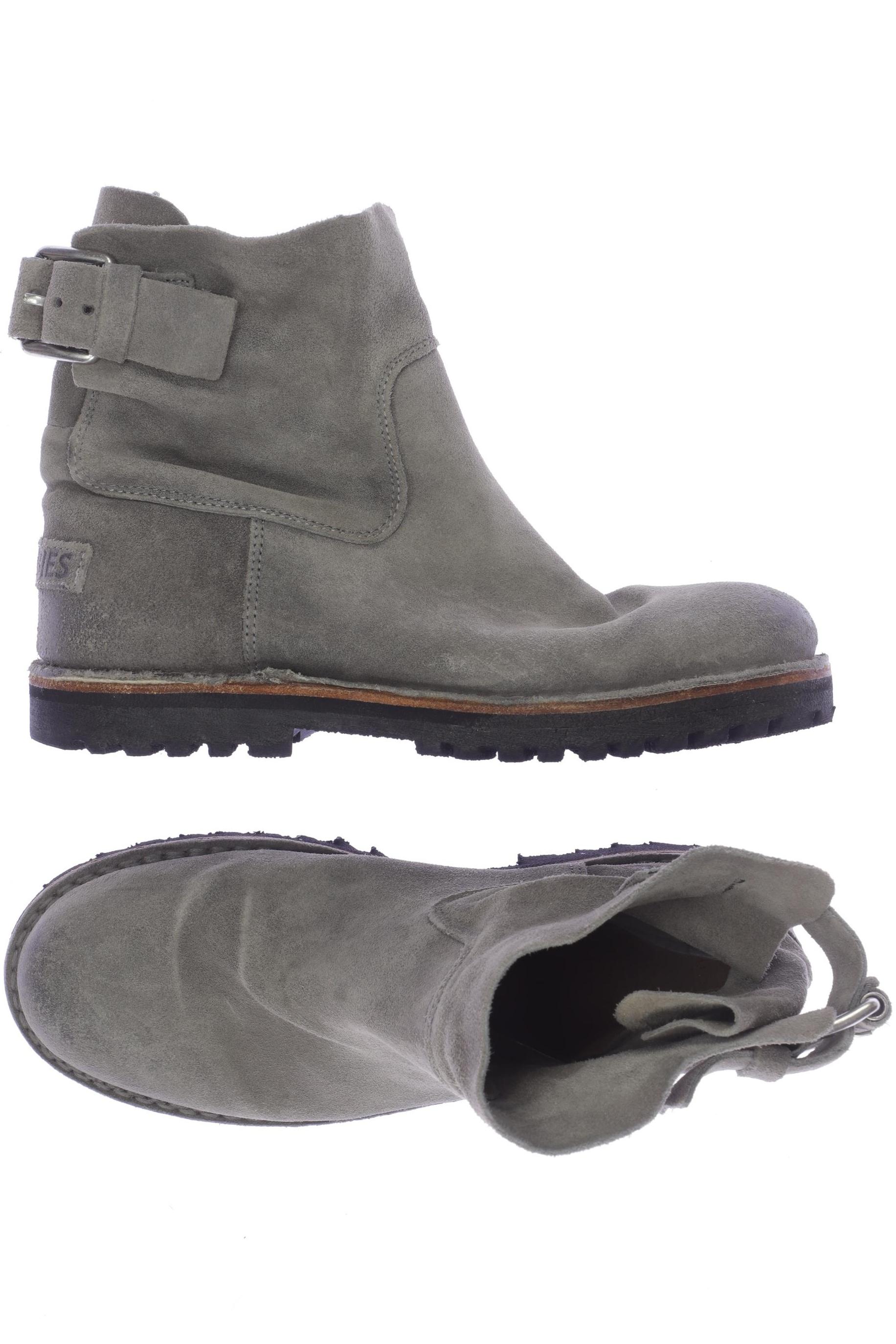

Shabbies Amsterdam Damen Stiefelette, grau, Gr. 36