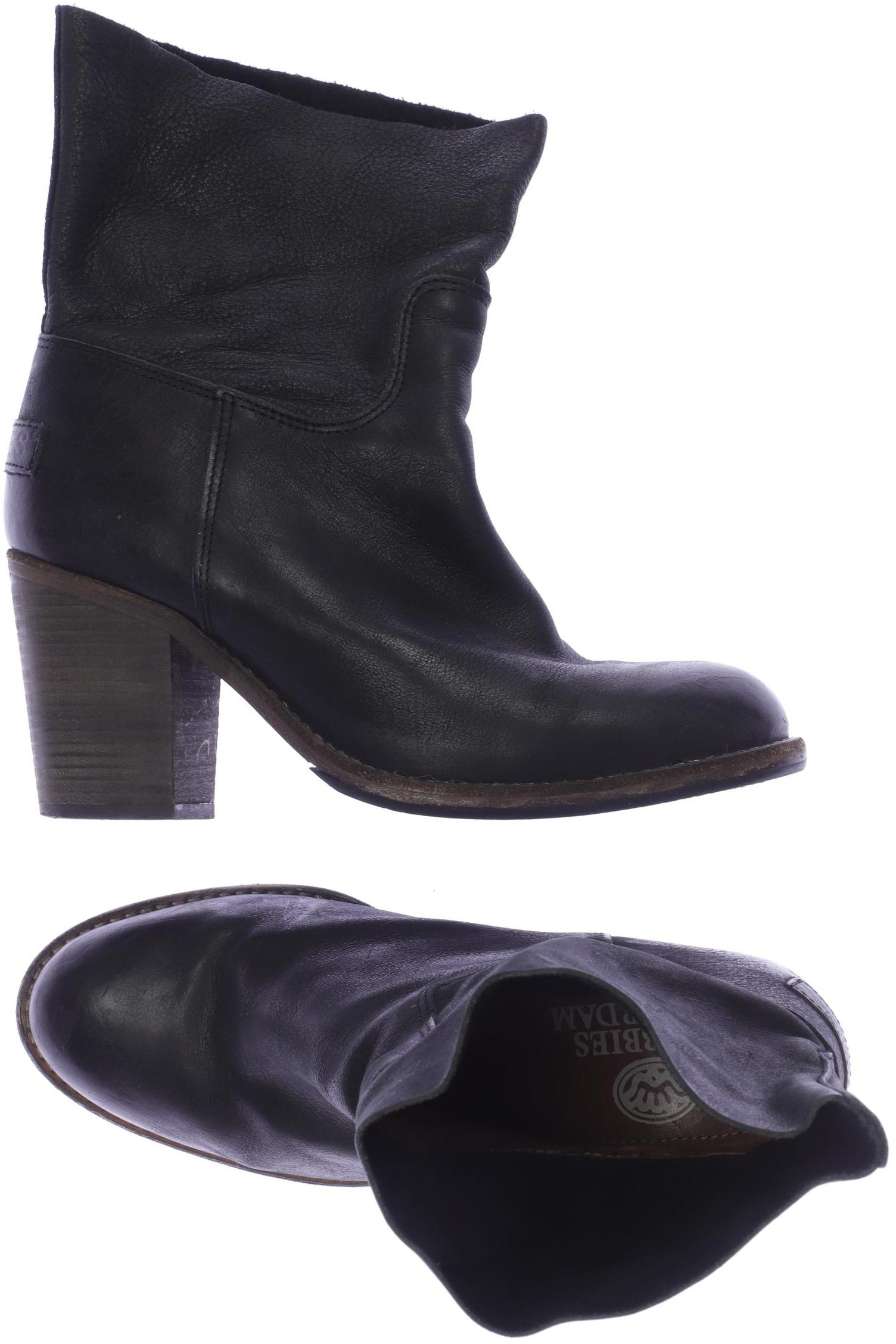 

Shabbies Amsterdam Damen Stiefelette, schwarz, Gr. 38