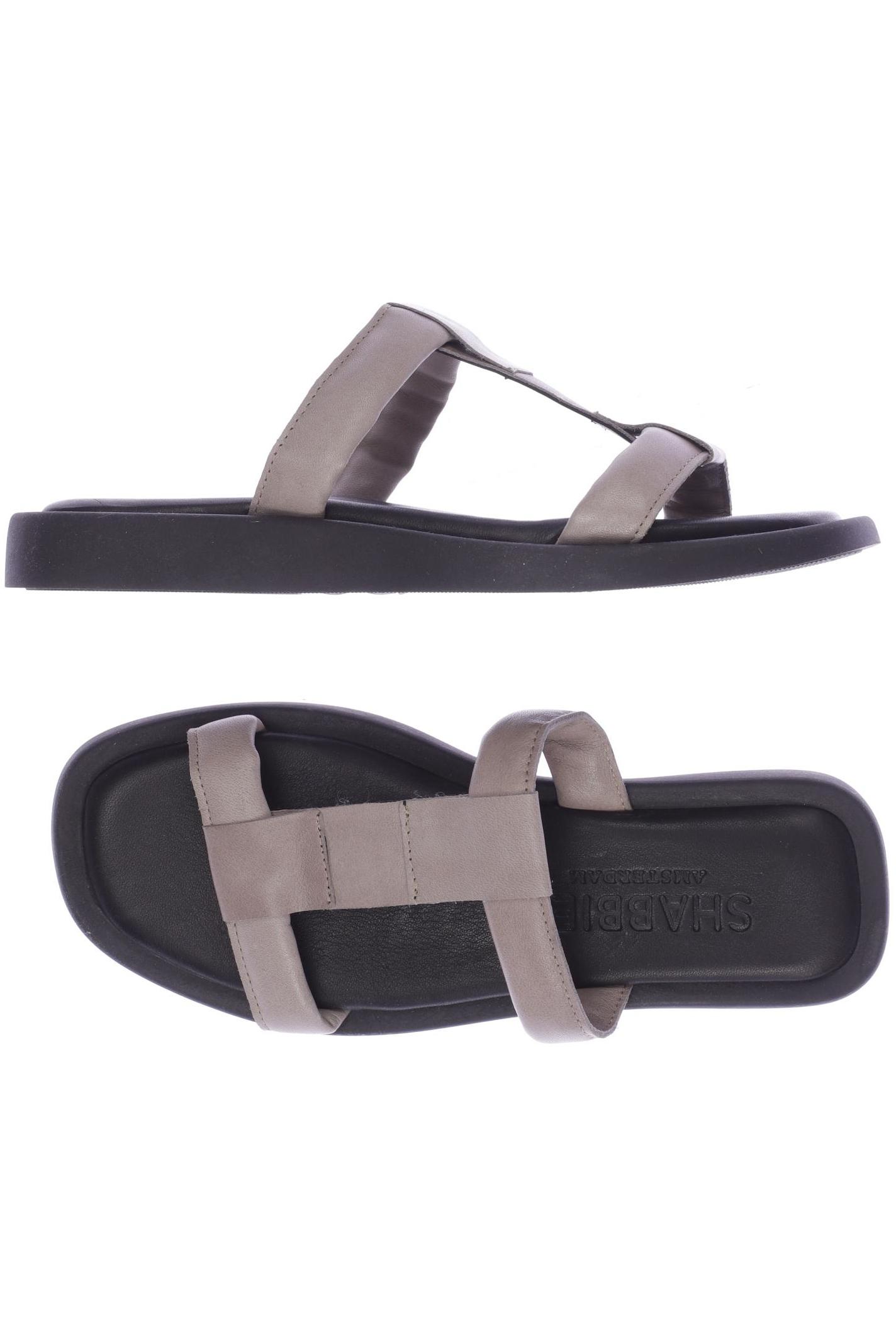 

Shabbies Amsterdam Damen Sandale, grau, Gr. 36