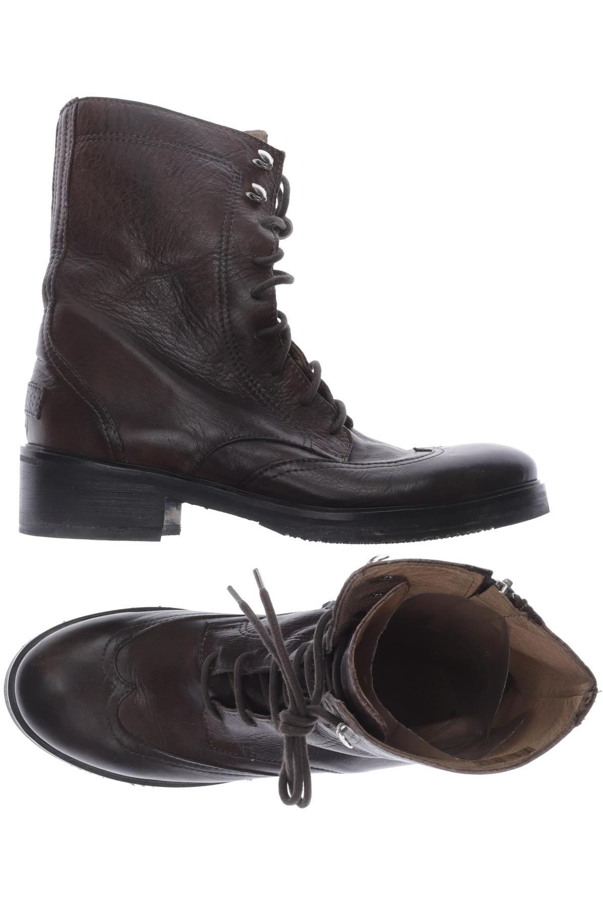 

Shabbies Amsterdam Damen Stiefelette, braun, Gr. 39