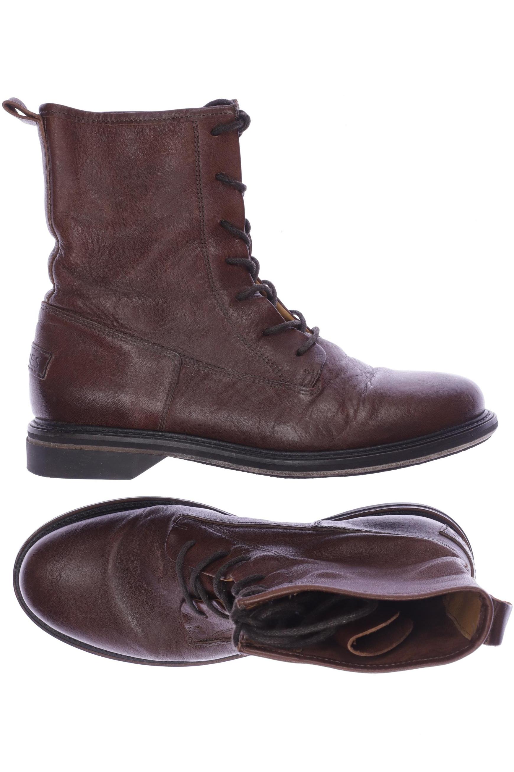 

Shabbies Amsterdam Damen Stiefelette, braun, Gr. 40