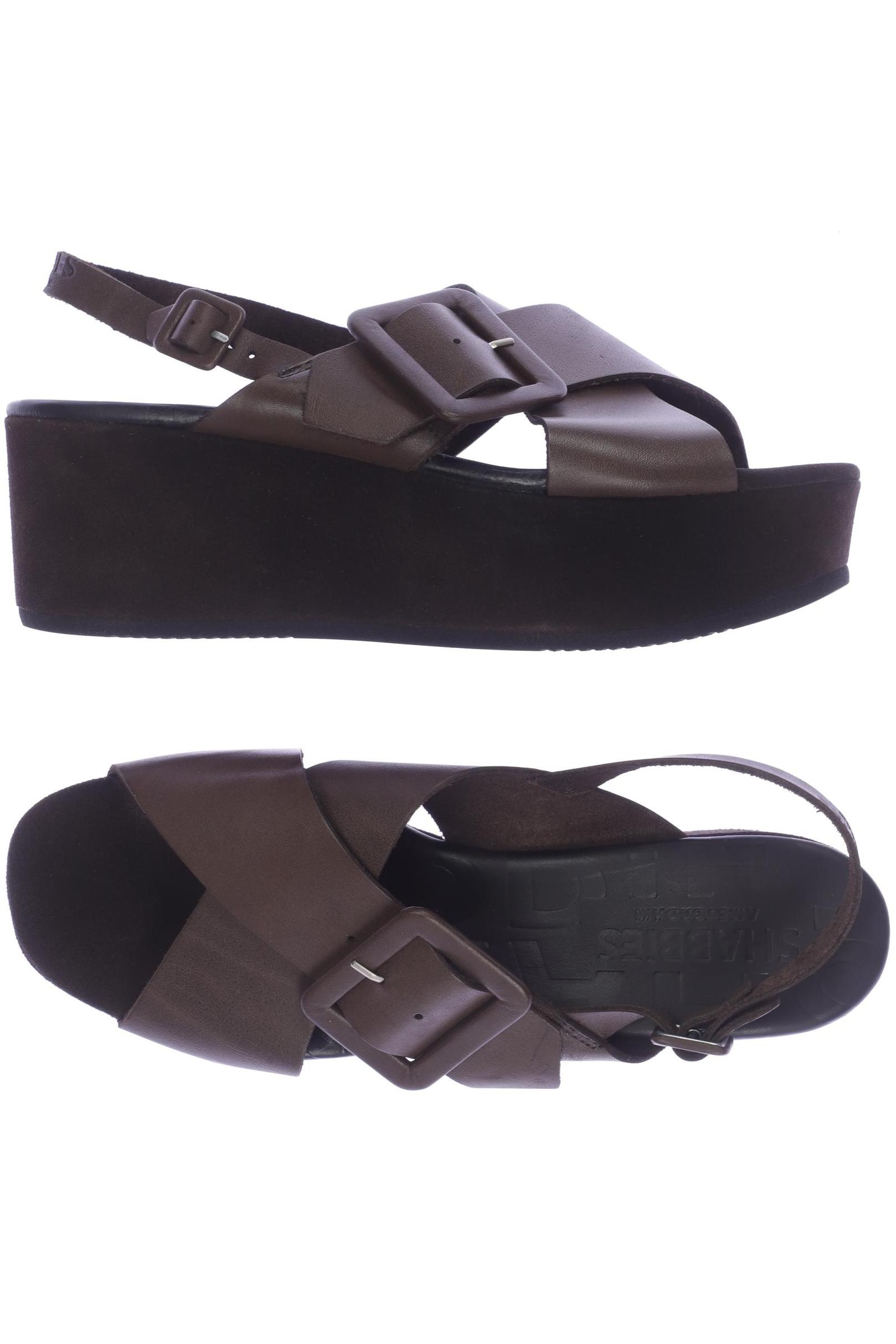 

Shabbies Amsterdam Damen Sandale, braun, Gr. 41