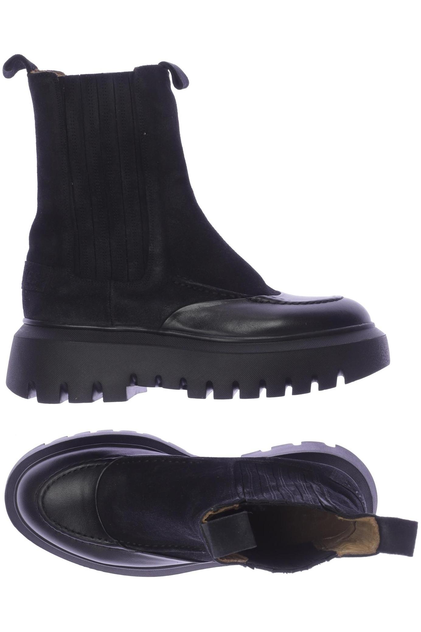 

Shabbies Amsterdam Damen Stiefelette, schwarz, Gr. 36