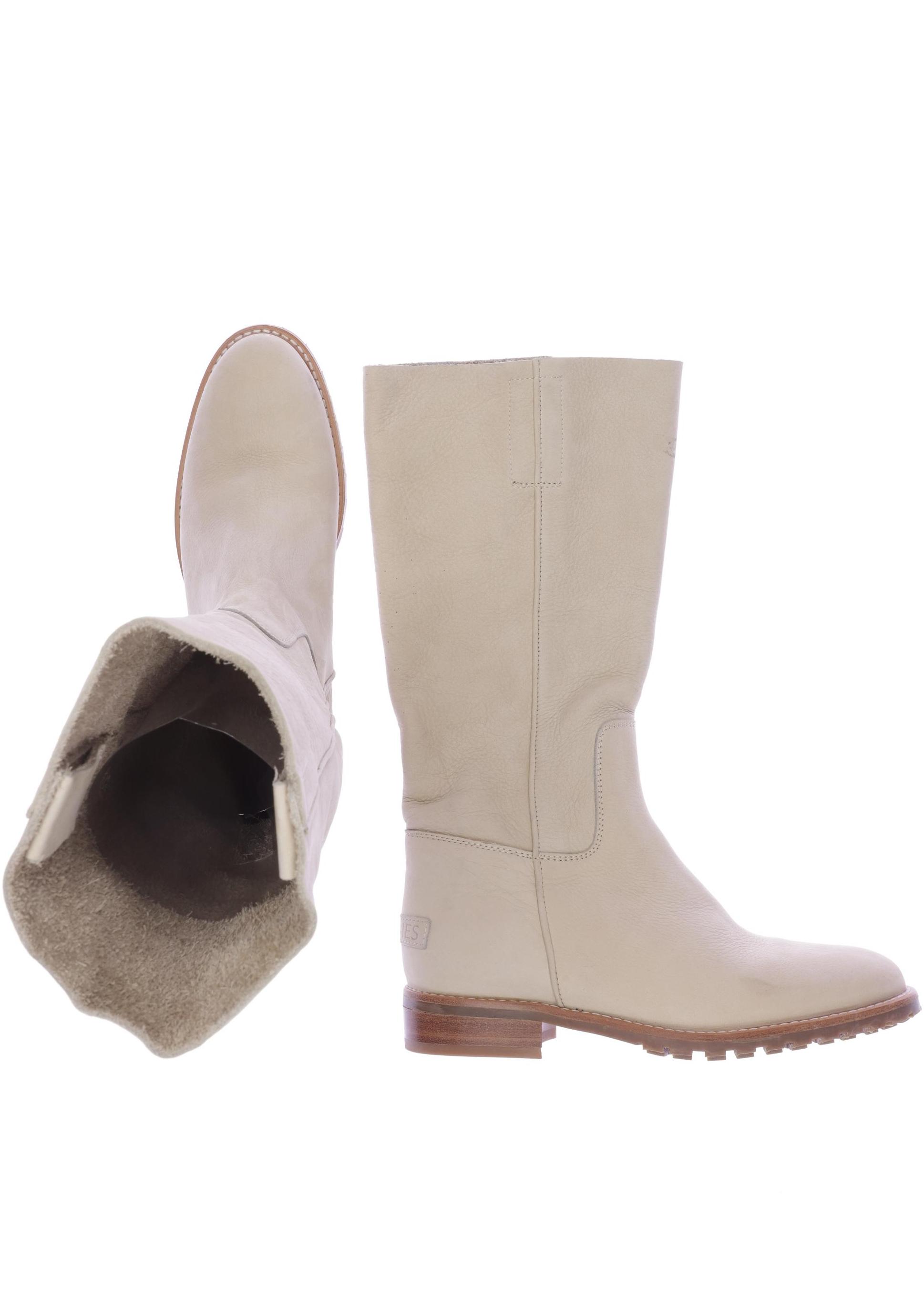 

Shabbies Amsterdam Damen Stiefel, cremeweiß, Gr. 39