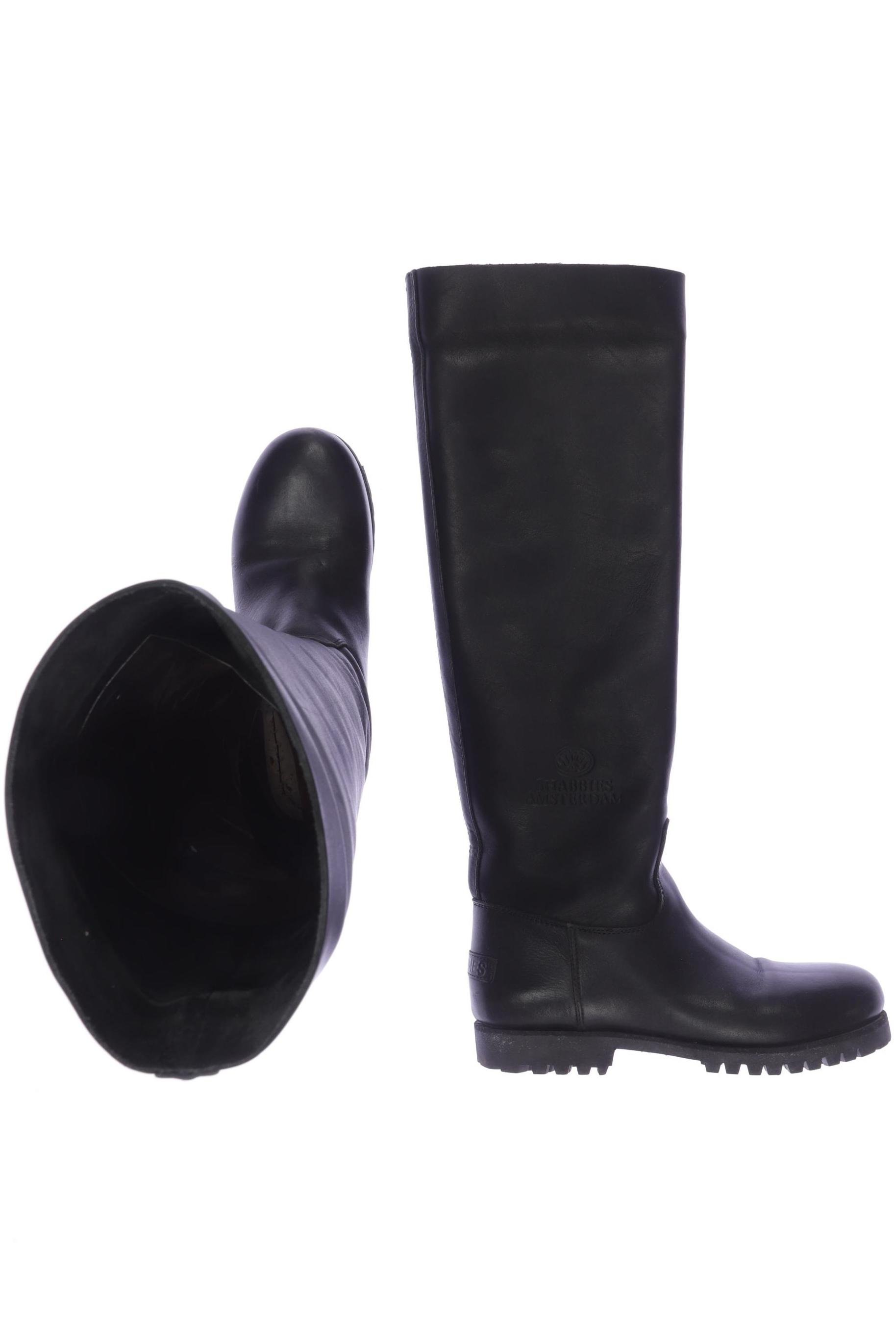 

Shabbies Amsterdam Damen Stiefel, schwarz, Gr. 36.5