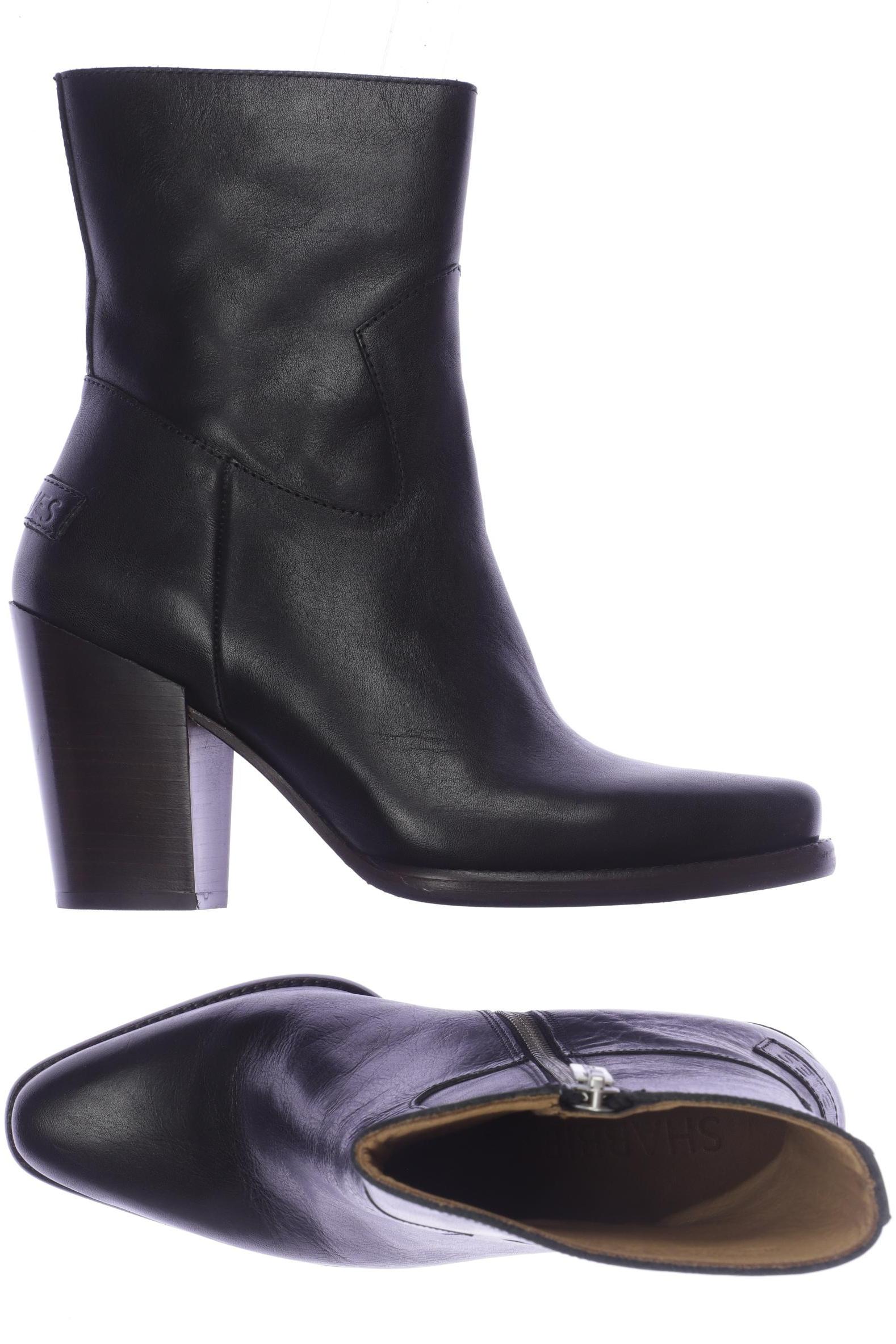 

Shabbies Amsterdam Damen Stiefelette, schwarz, Gr. 38