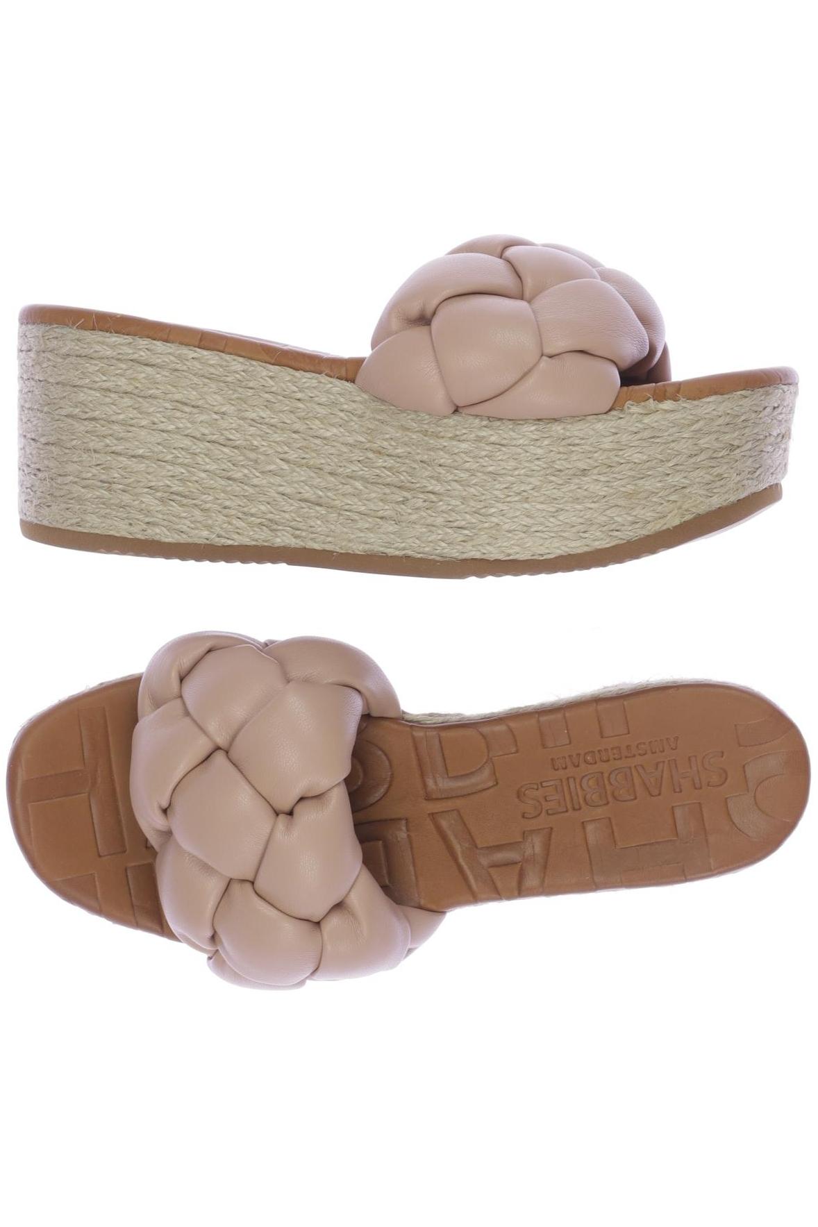 

Shabbies Amsterdam Damen Sandale, beige, Gr. 36