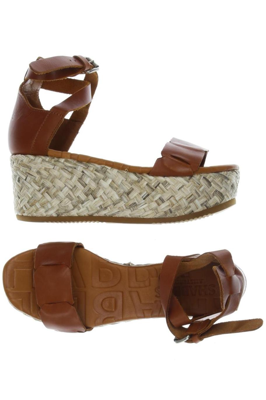 

Shabbies Amsterdam Damen Sandale, braun, Gr. 36