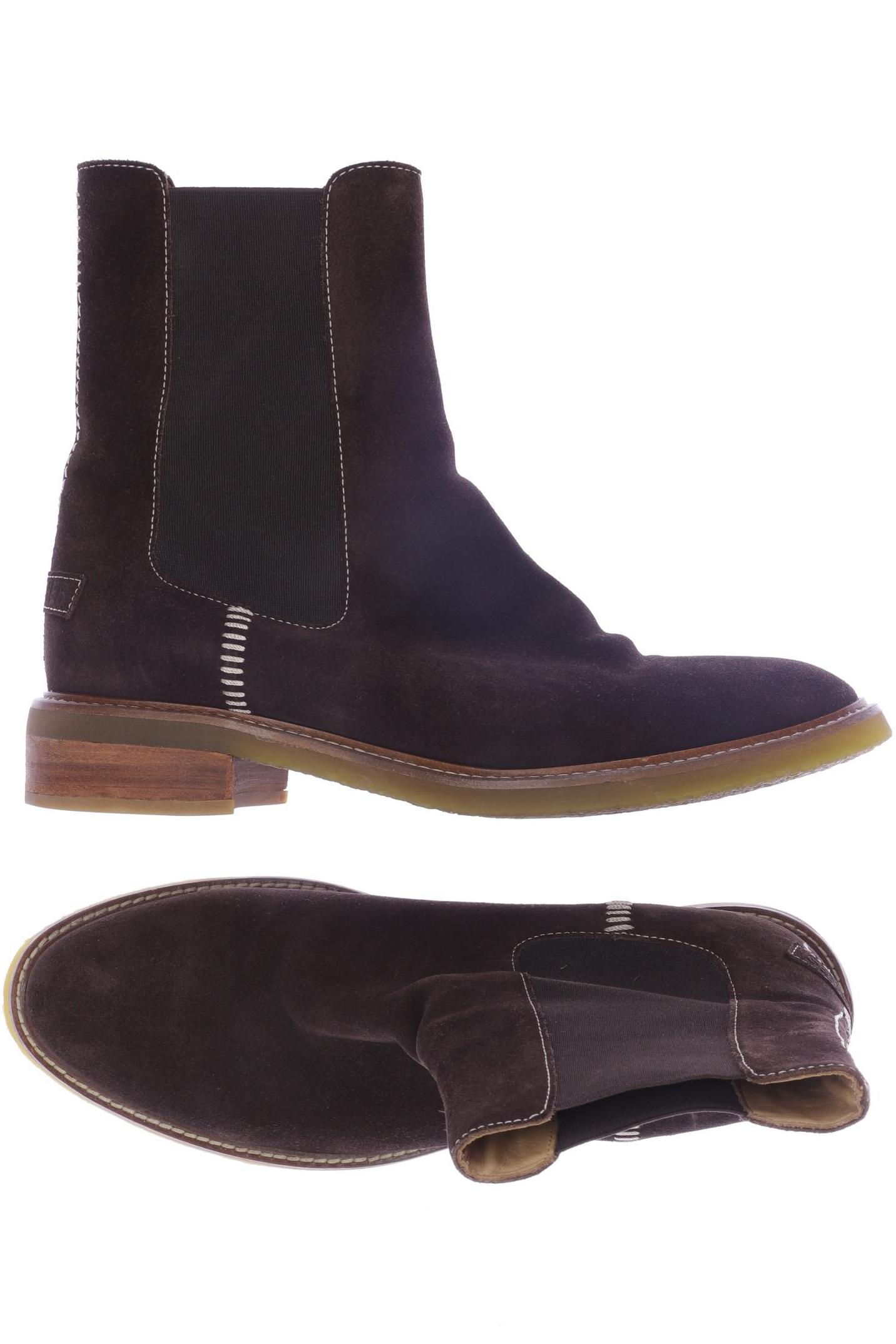 

Shabbies Amsterdam Damen Stiefelette, braun, Gr. 42