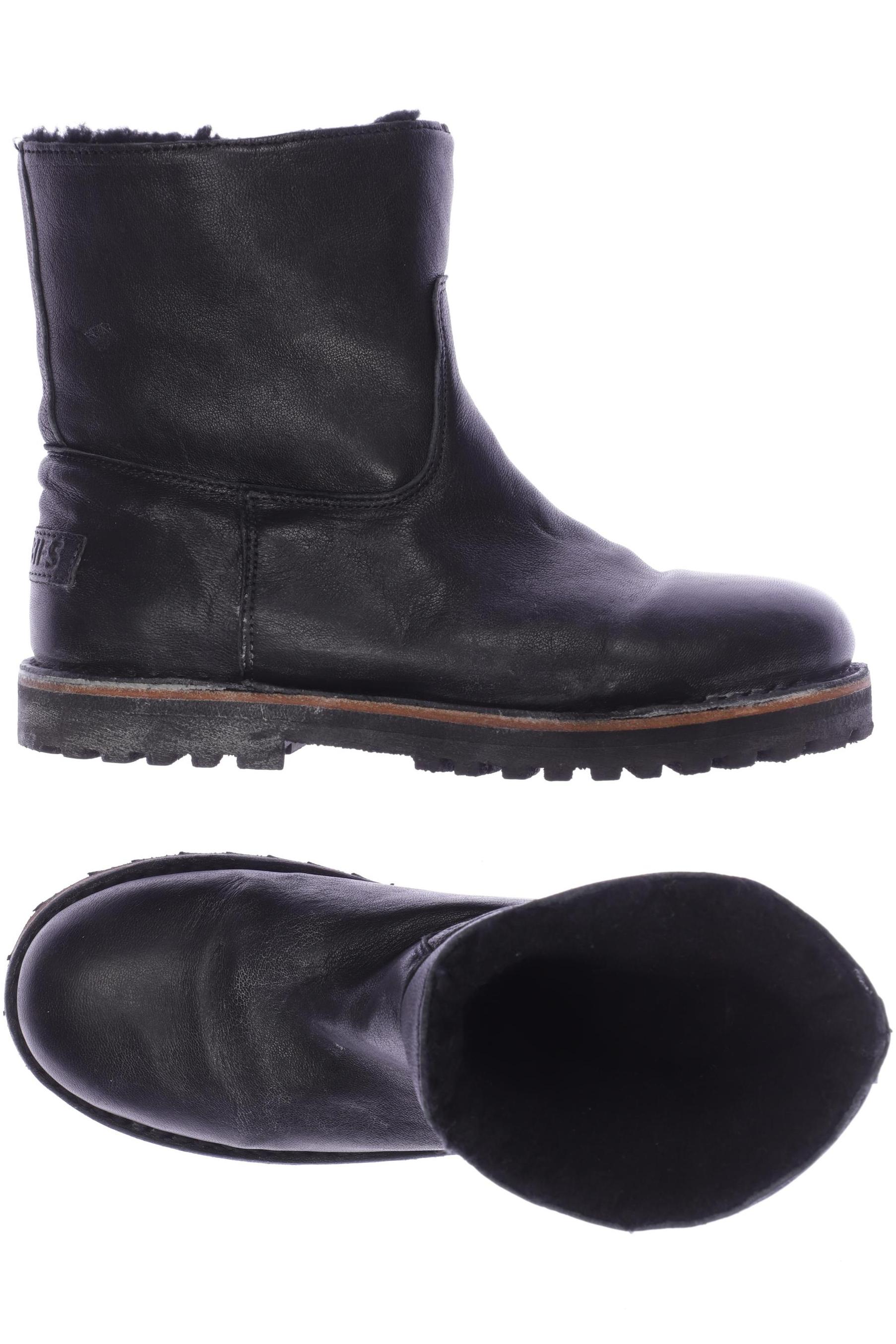 

Shabbies Amsterdam Damen Stiefelette, schwarz