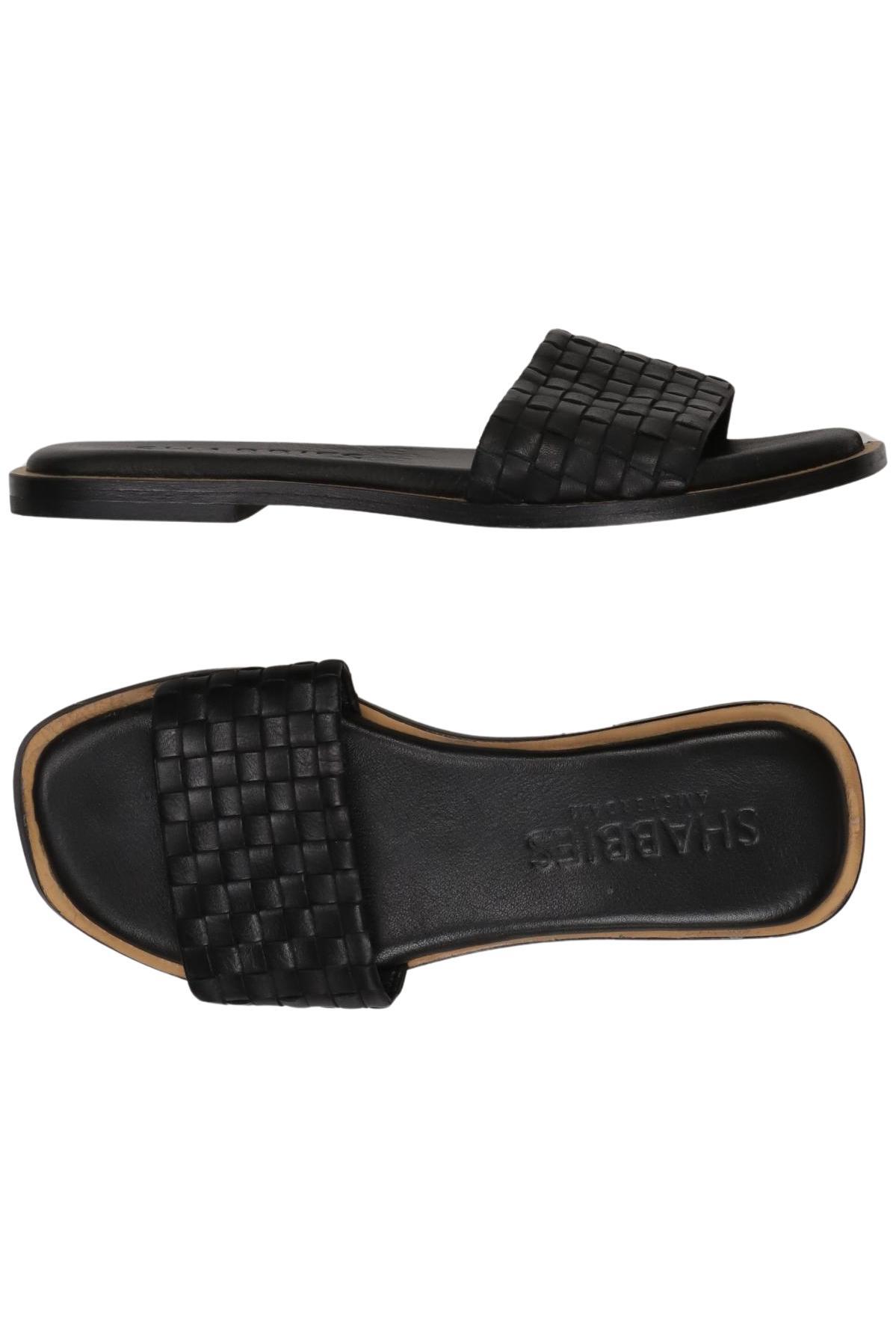 

Shabbies Amsterdam Damen Sandale, schwarz, Gr. 36