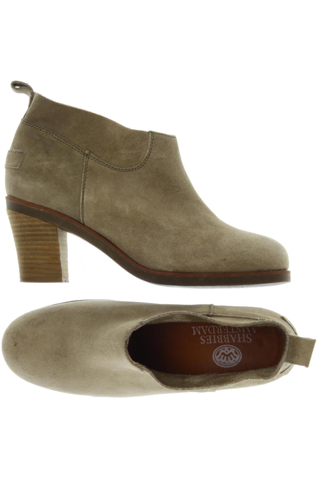 

Shabbies Amsterdam Damen Stiefelette, beige, Gr. 40