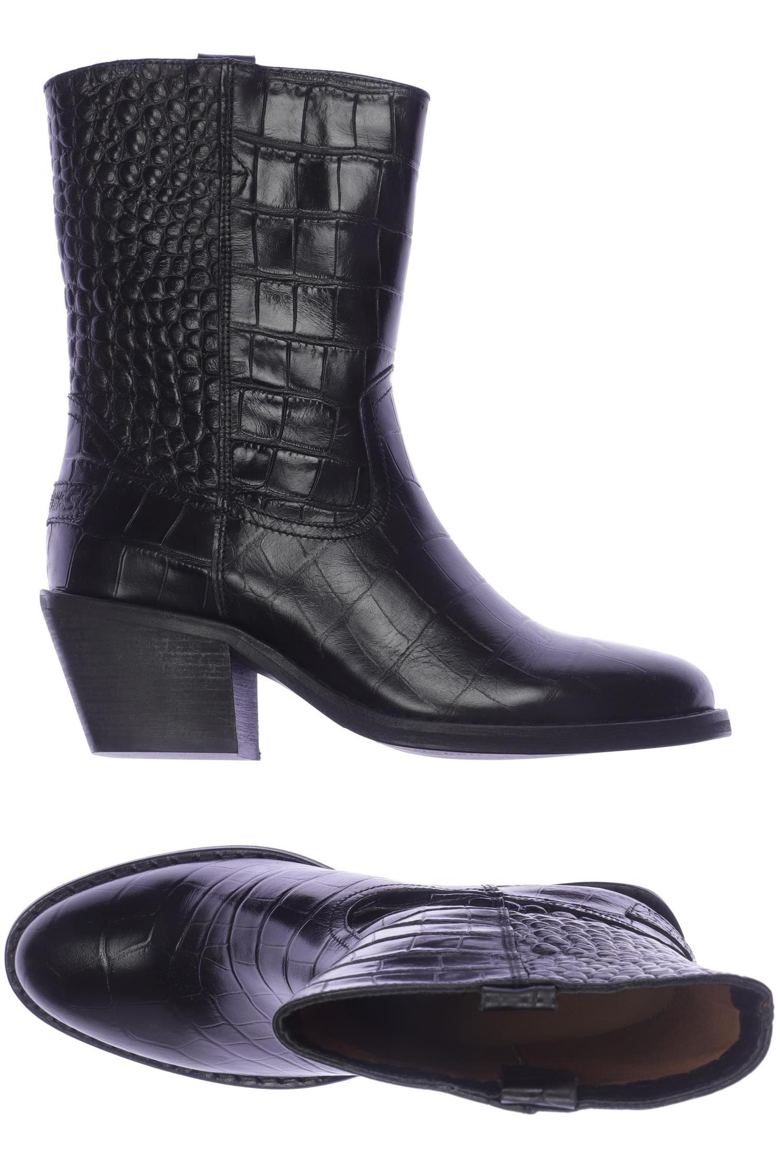 

Shabbies Amsterdam Damen Stiefelette, schwarz, Gr. 36