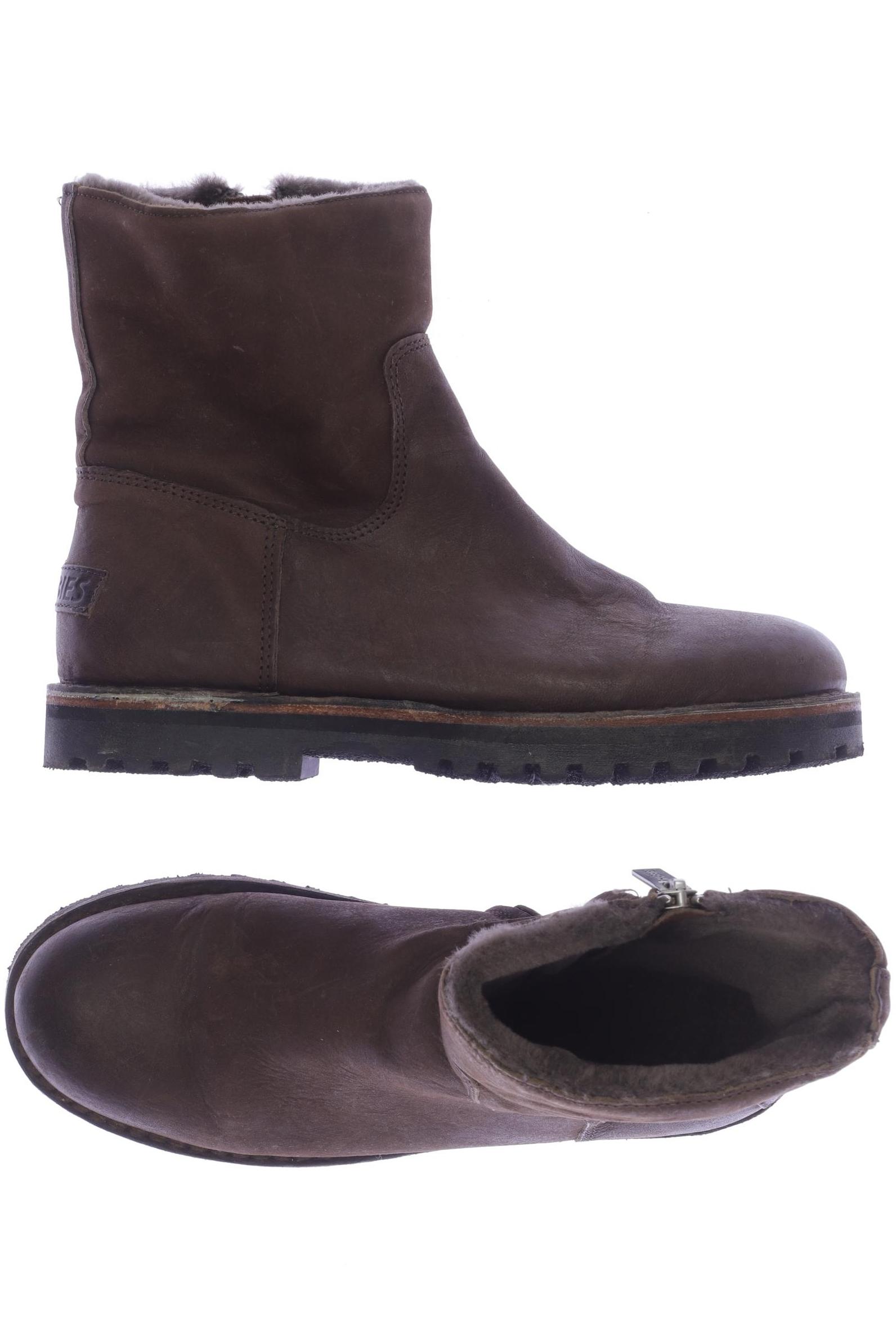 

Shabbies Amsterdam Damen Stiefelette, braun, Gr. 38