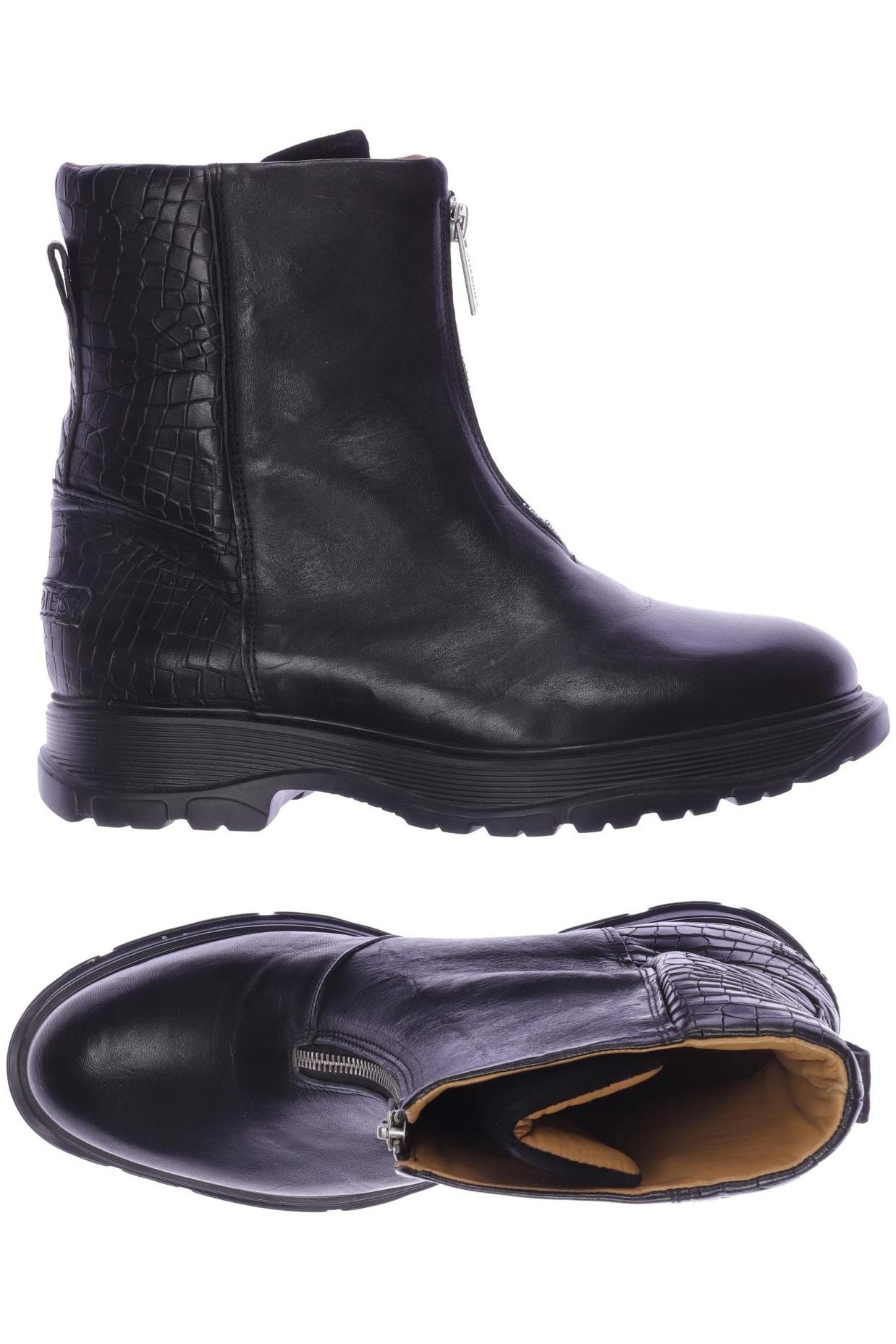 

Shabbies Amsterdam Damen Stiefelette, schwarz, Gr. 40