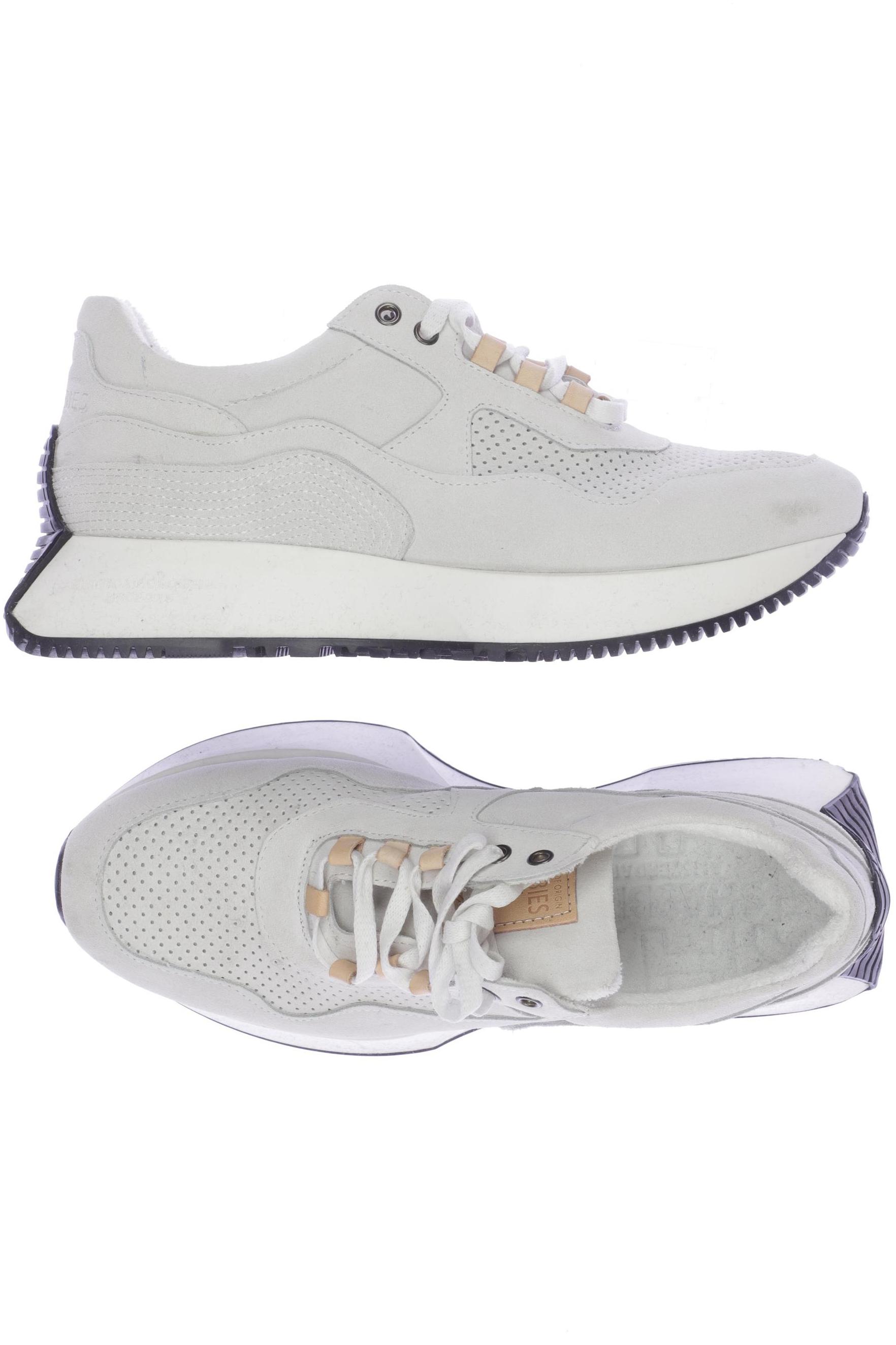 

Shabbies Amsterdam Damen Sneakers, weiß, Gr. 39