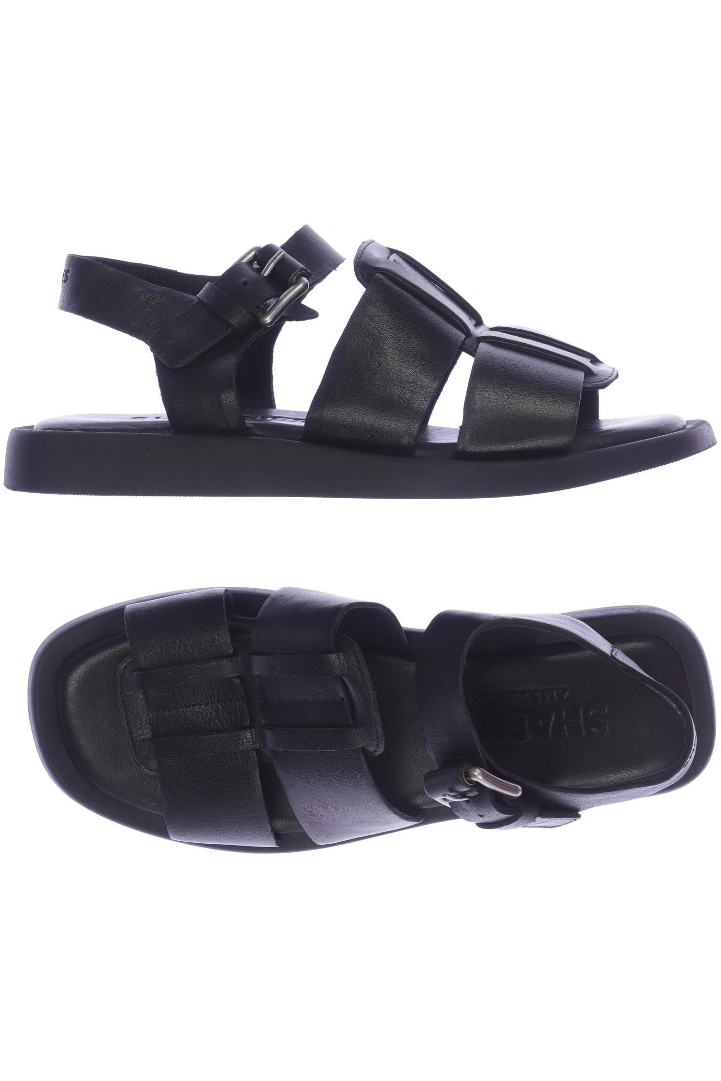 

Shabbies Amsterdam Damen Sandale, schwarz, Gr. 36