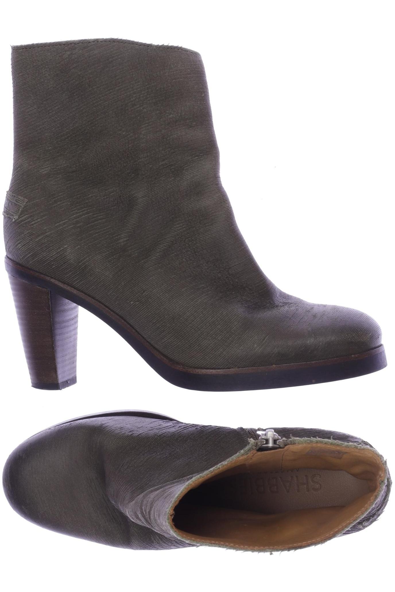 

Shabbies Amsterdam Damen Stiefelette, grün, Gr. 40