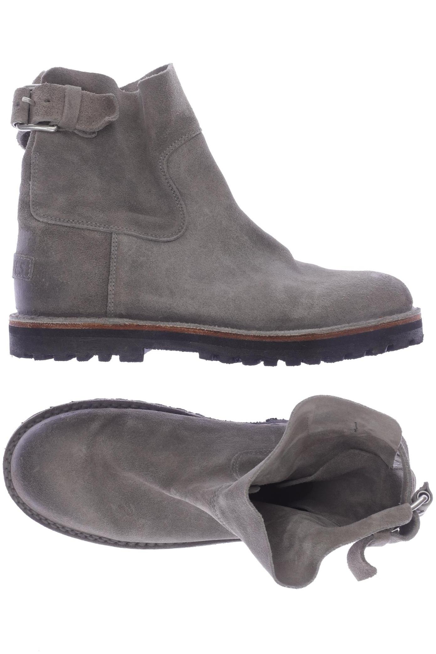 

Shabbies Amsterdam Damen Stiefelette, grau