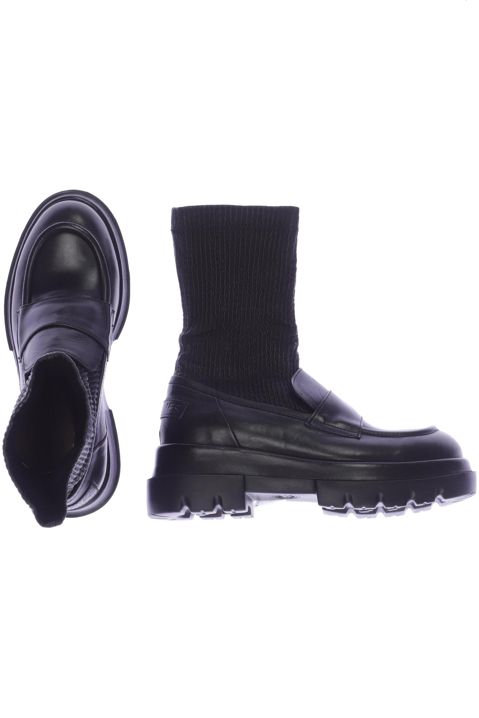 

Shabbies Amsterdam Damen Stiefelette, schwarz