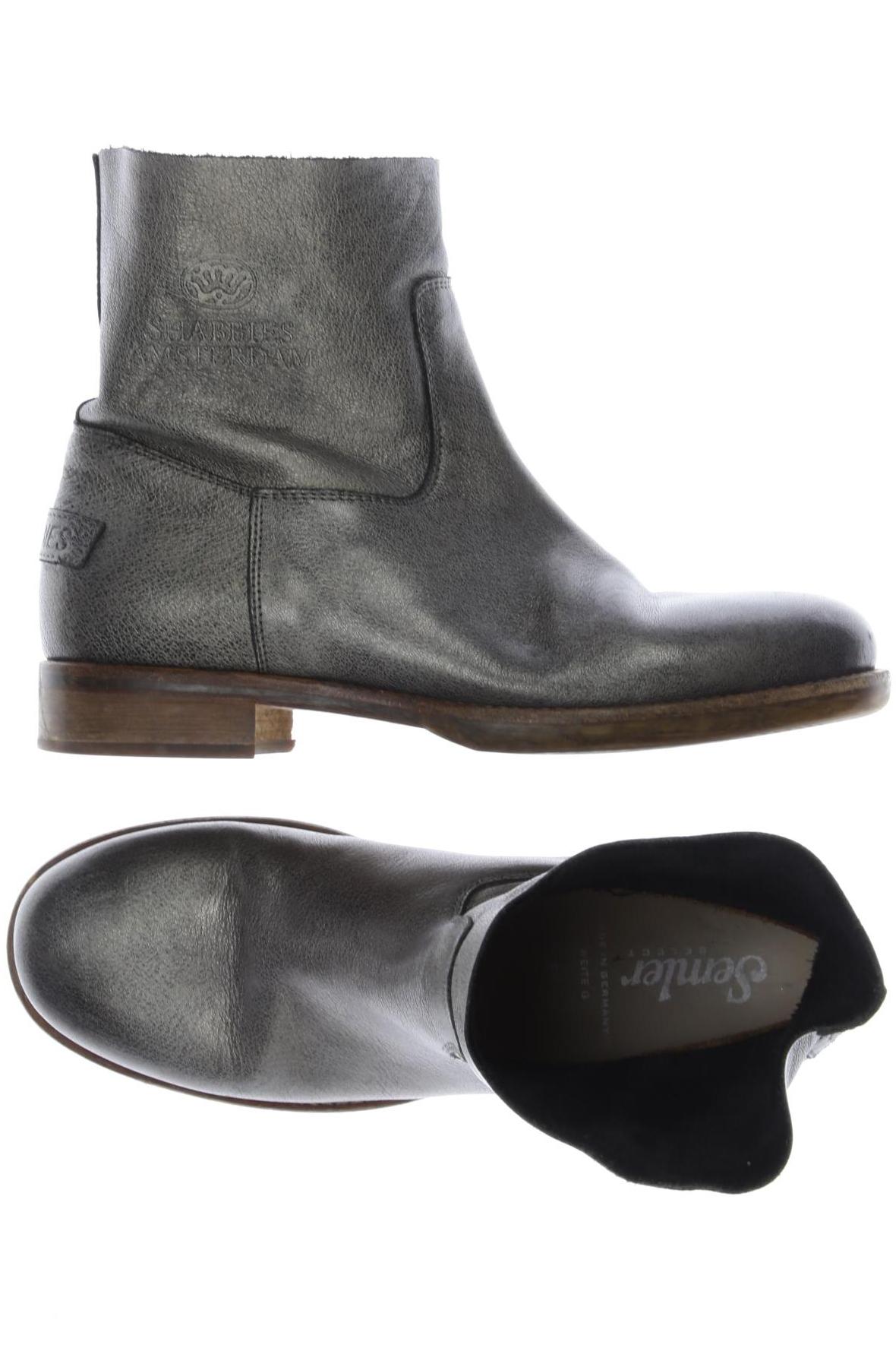 

Shabbies Amsterdam Damen Stiefelette, grau, Gr. 40