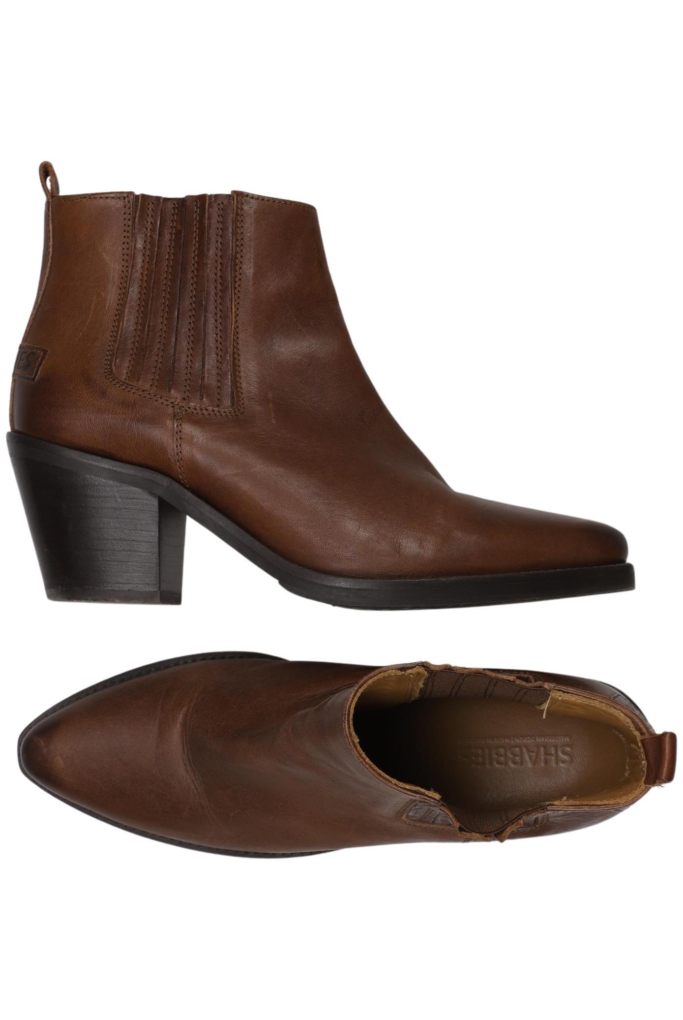

Shabbies Amsterdam Damen Stiefelette, braun, Gr. 40