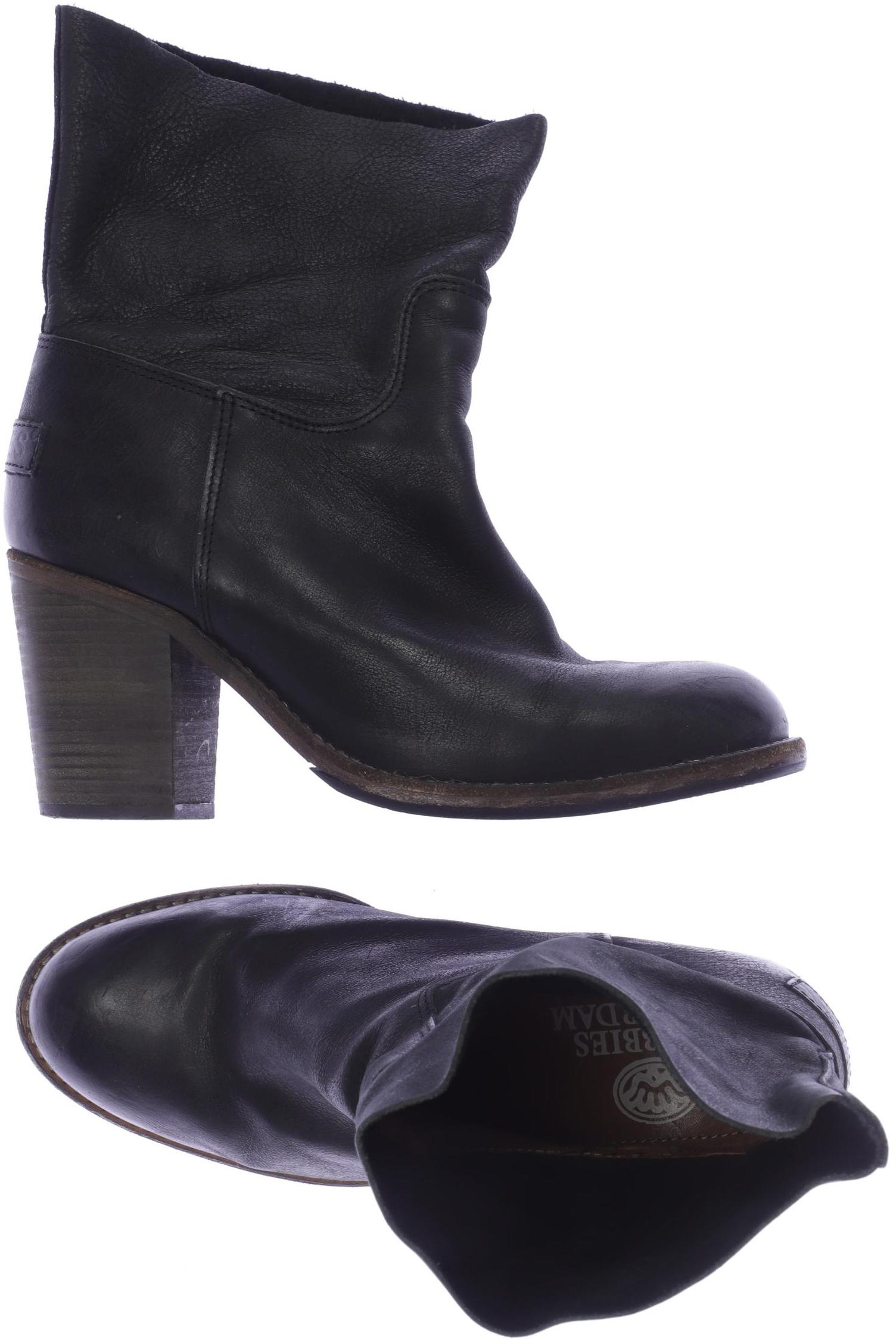 

Shabbies Amsterdam Damen Stiefelette, schwarz