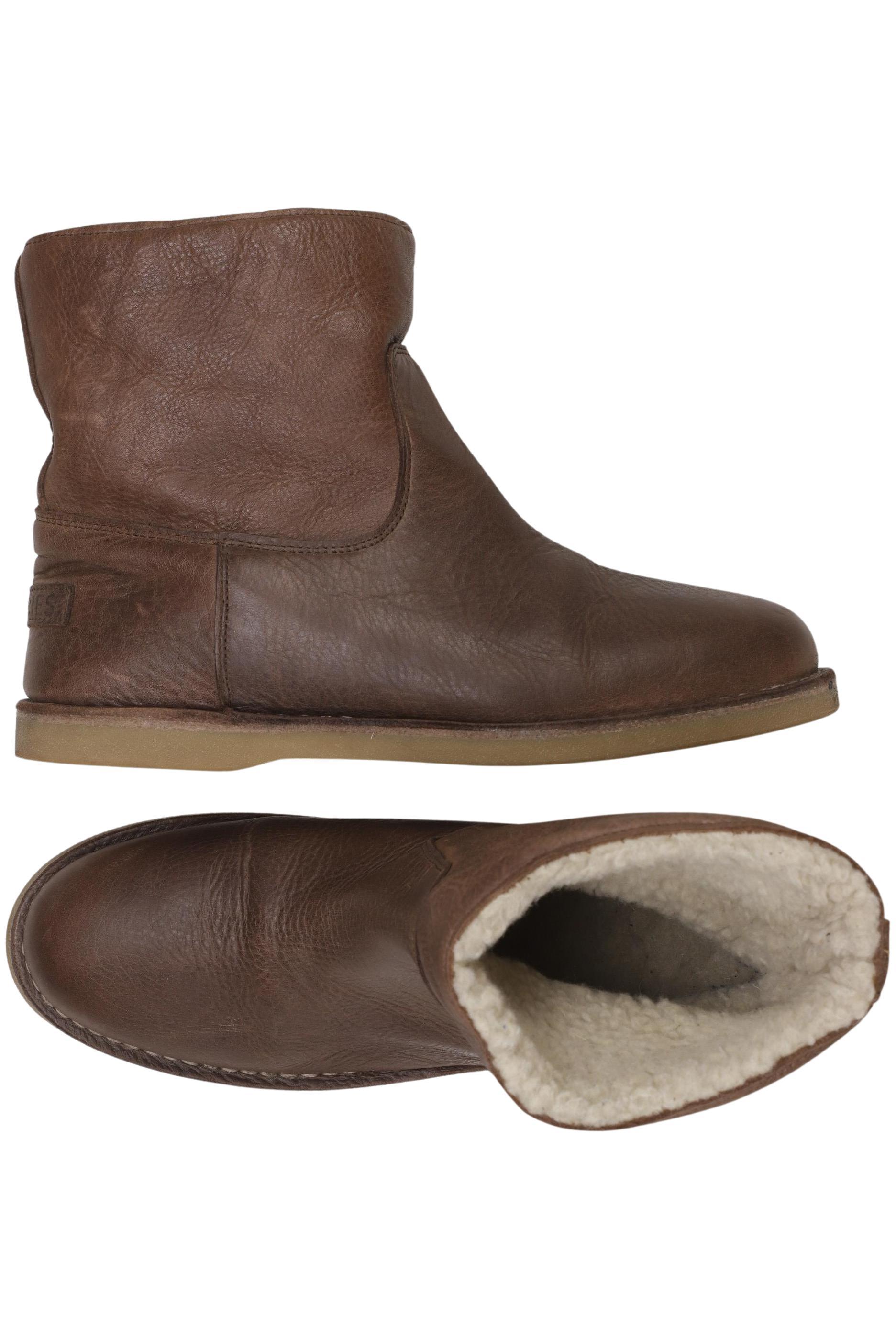 

Shabbies Amsterdam Damen Stiefelette, braun, Gr. 42