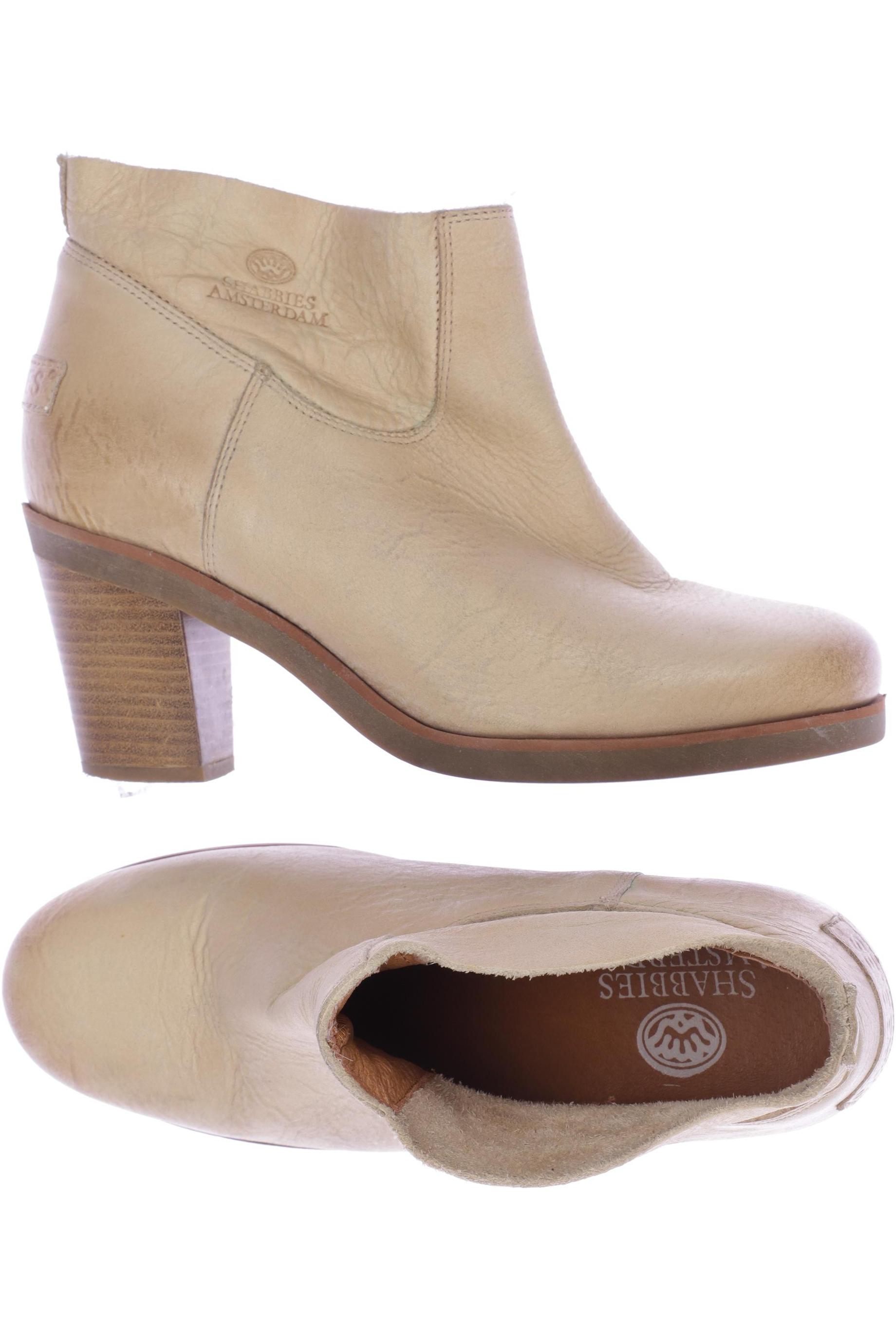 

Shabbies Amsterdam Damen Stiefelette, beige, Gr. 39