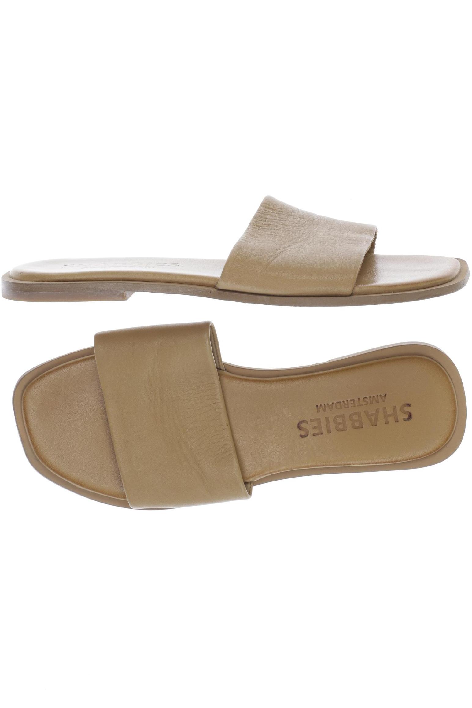 

Shabbies Amsterdam Damen Sandale, beige, Gr. 38