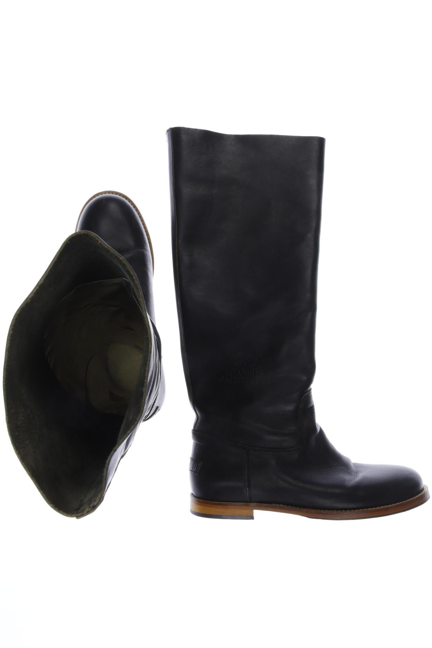 

Shabbies Amsterdam Damen Stiefel, schwarz, Gr. 40